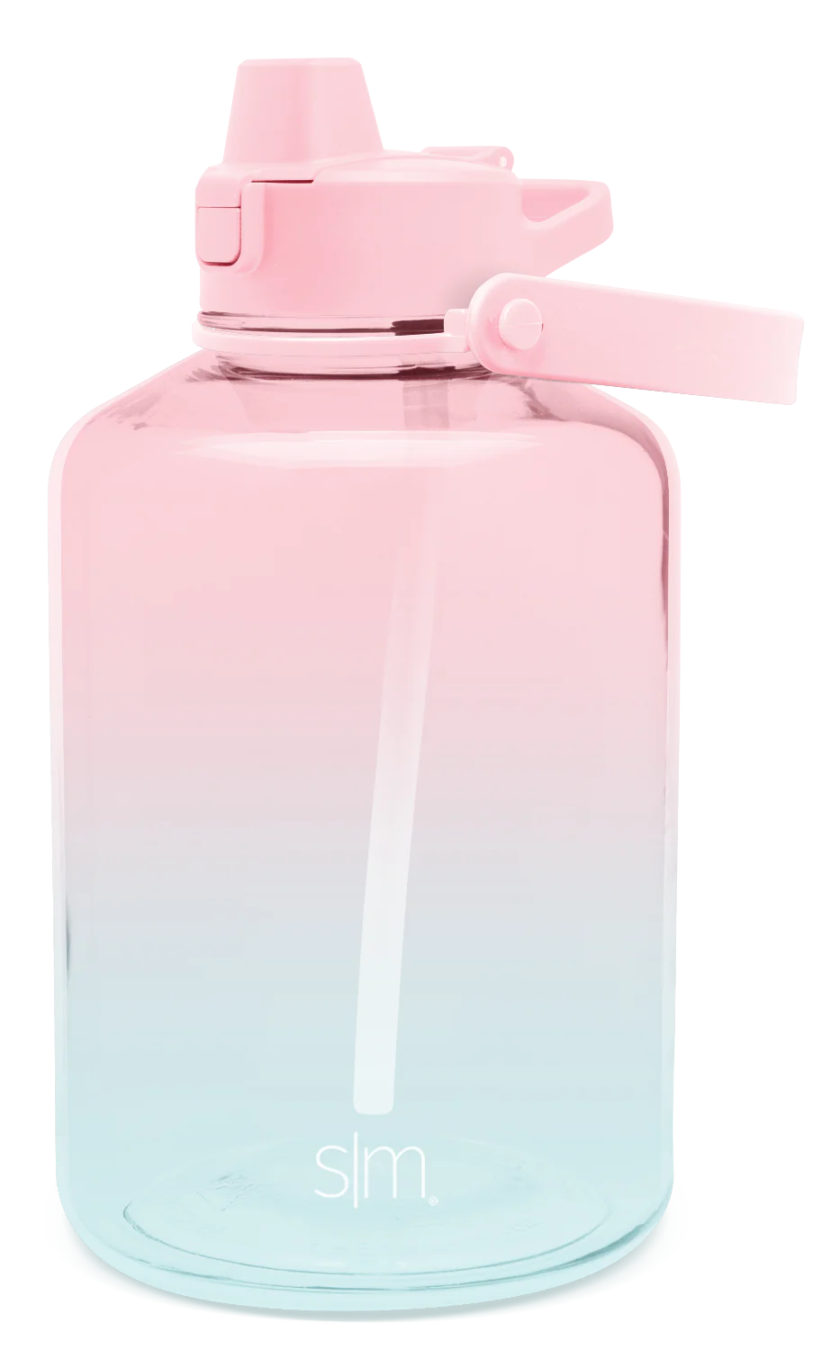 Plastic Summit With Simple Flip Silicone Straw Lid