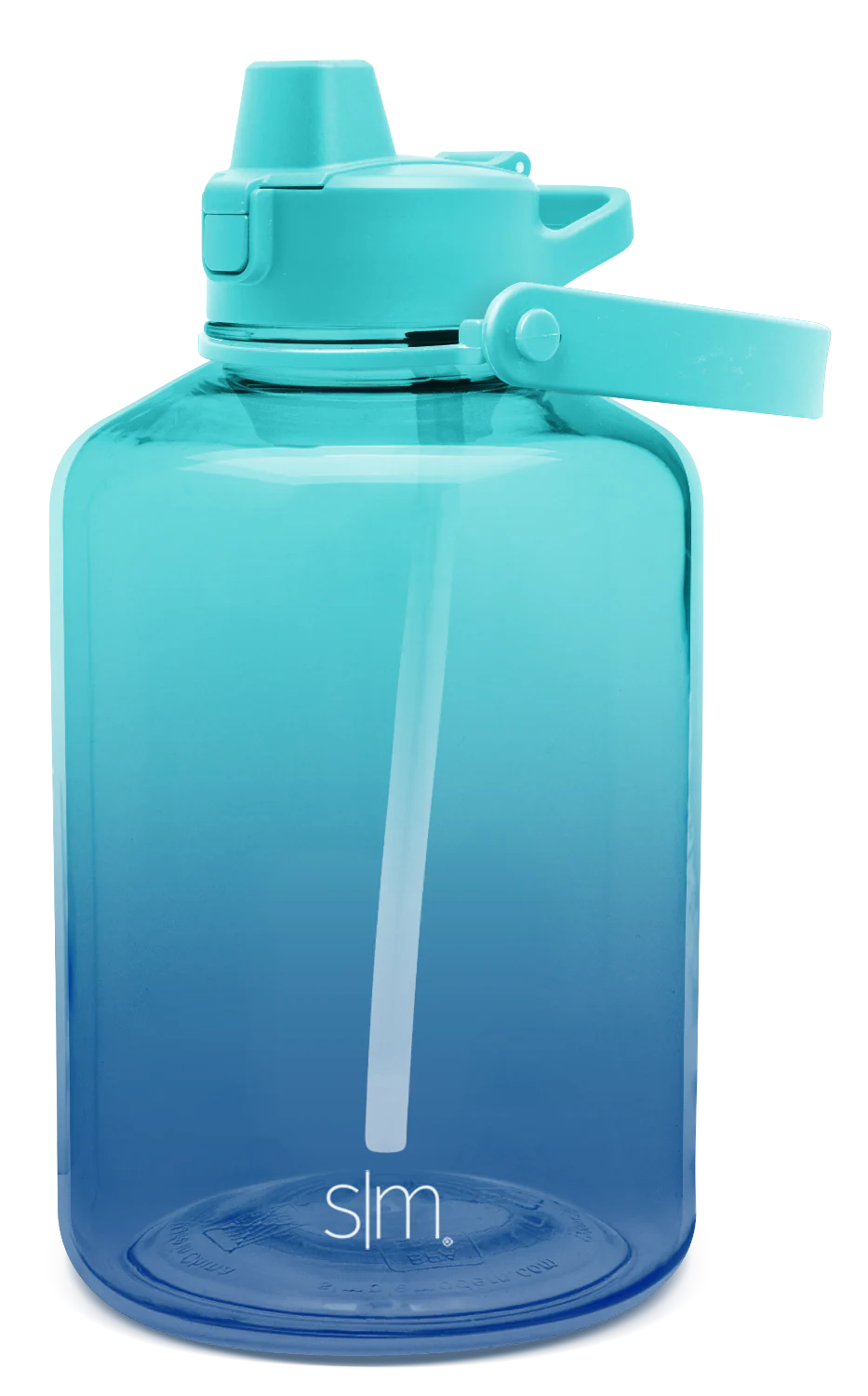 Plastic Summit With Simple Flip Silicone Straw Lid