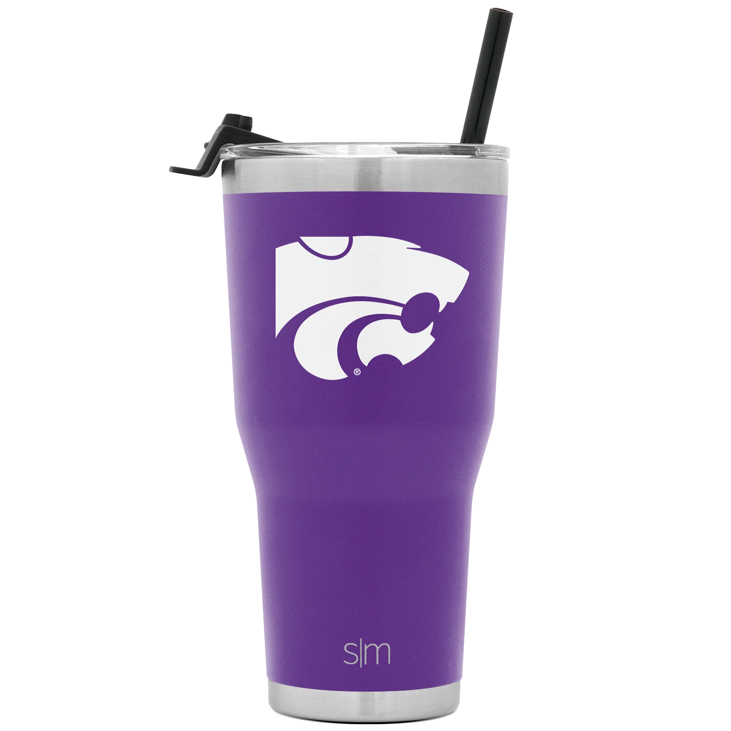 Collegiate Cruiser Tumbler with Flip Lid and Straw