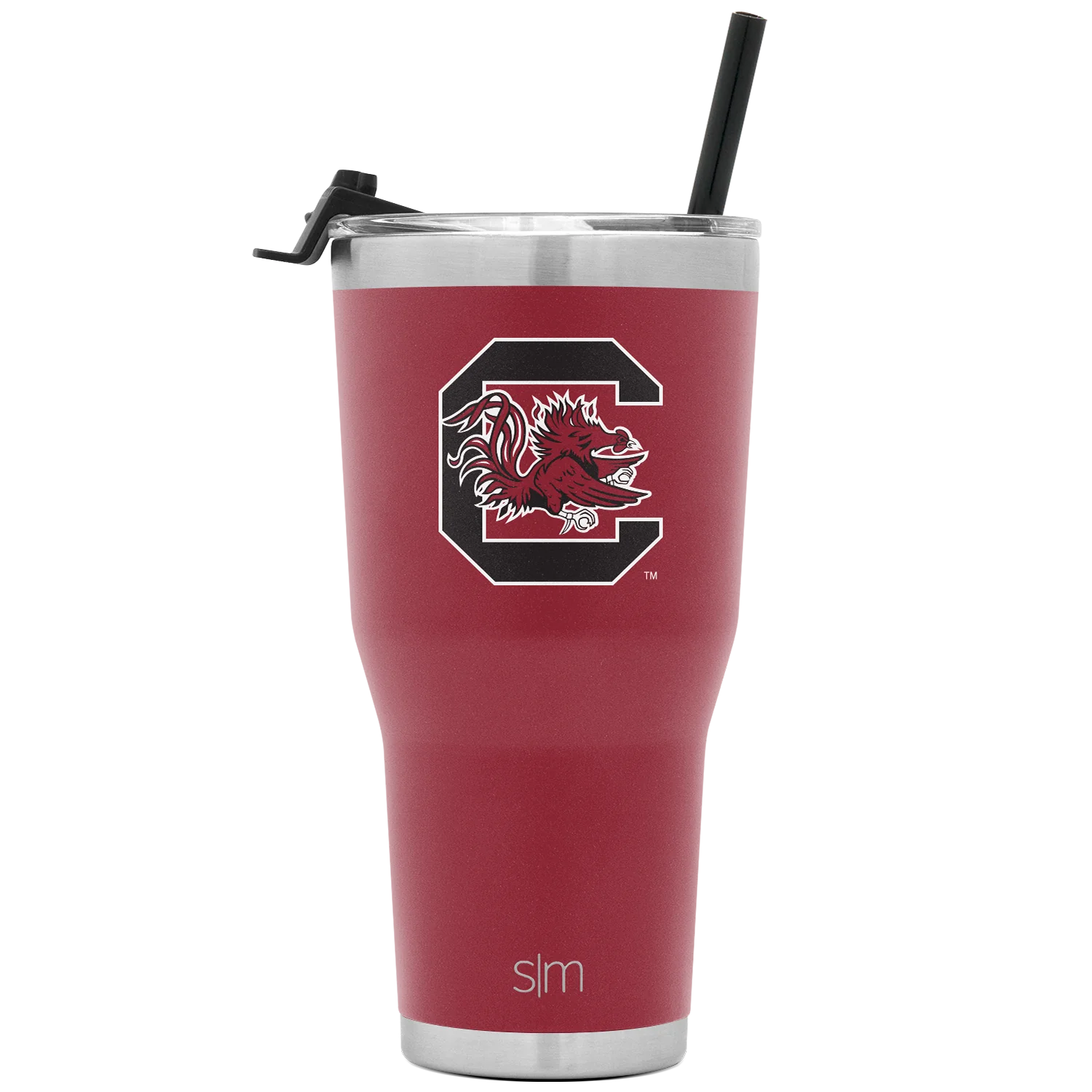 Collegiate Cruiser Tumbler with Flip Lid and Straw