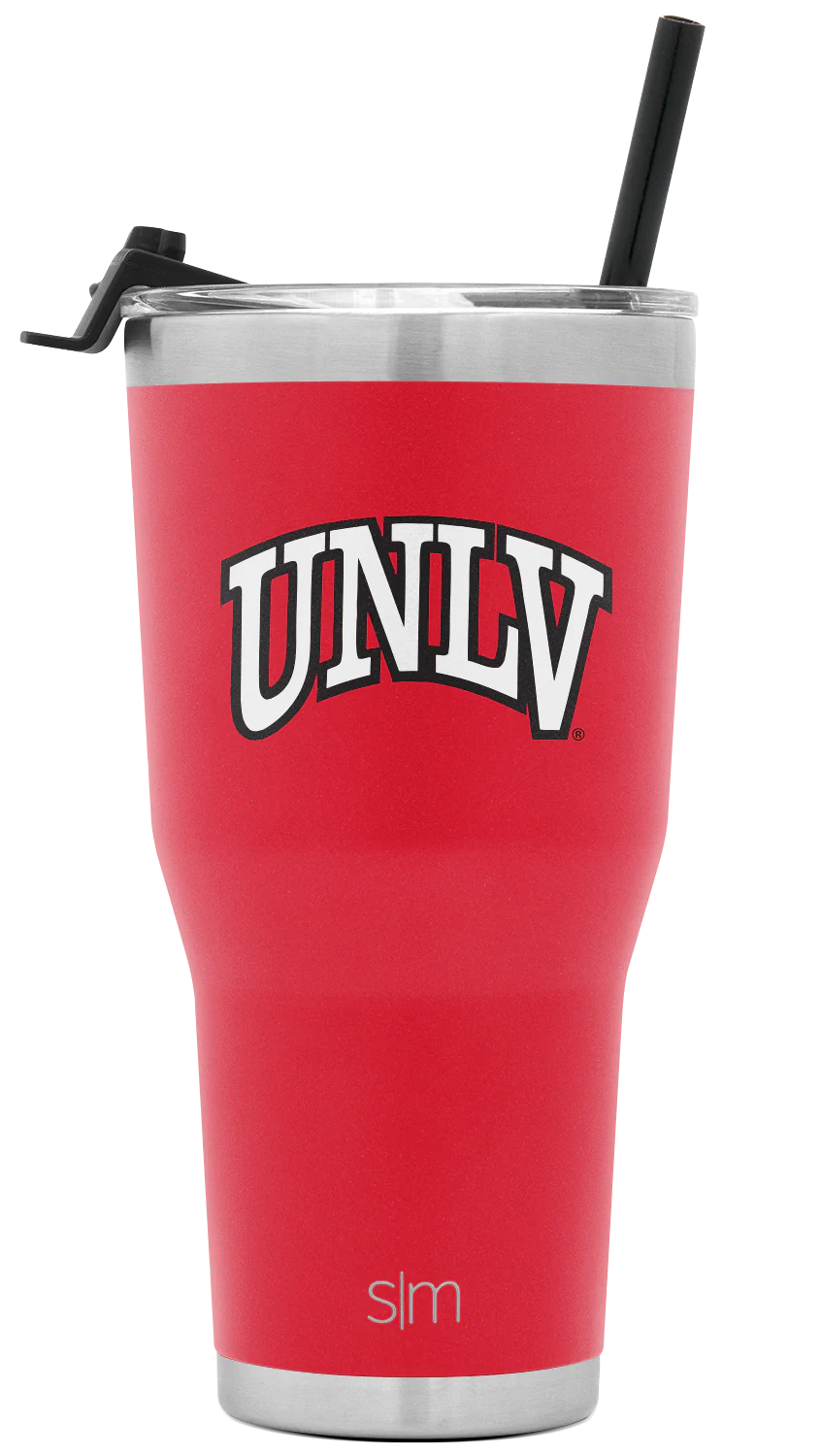 Collegiate Cruiser Tumbler with Flip Lid and Straw