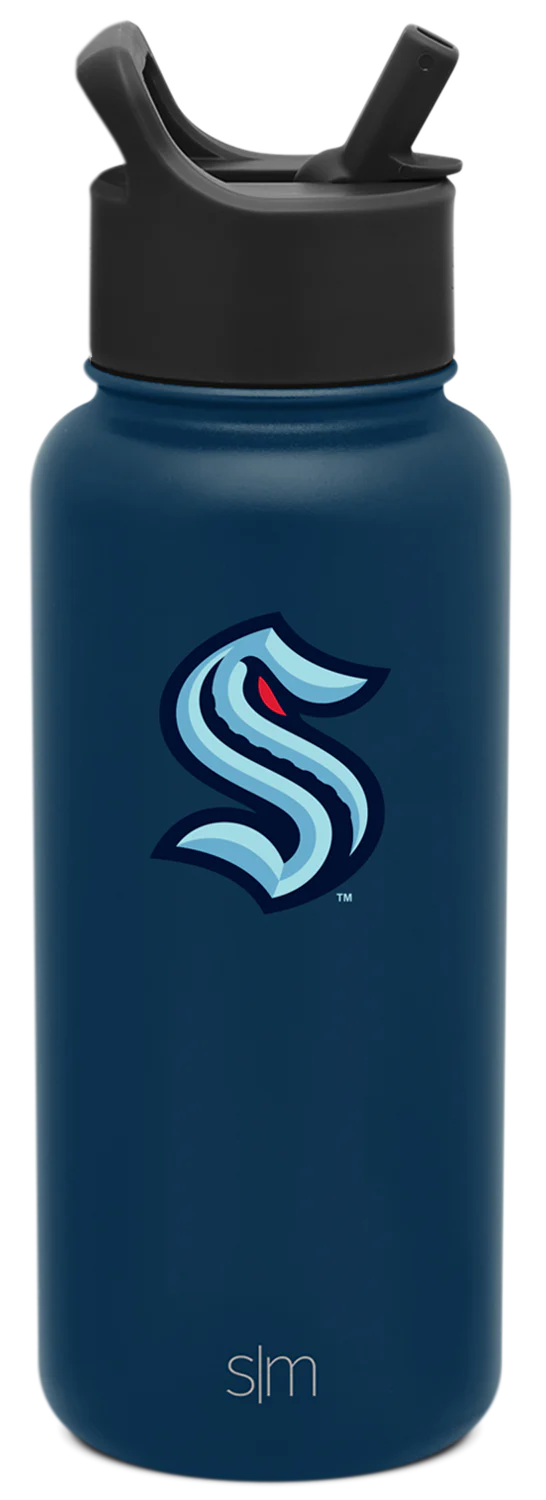 NHL Summit Insulated Water Bottle with Straw Lid