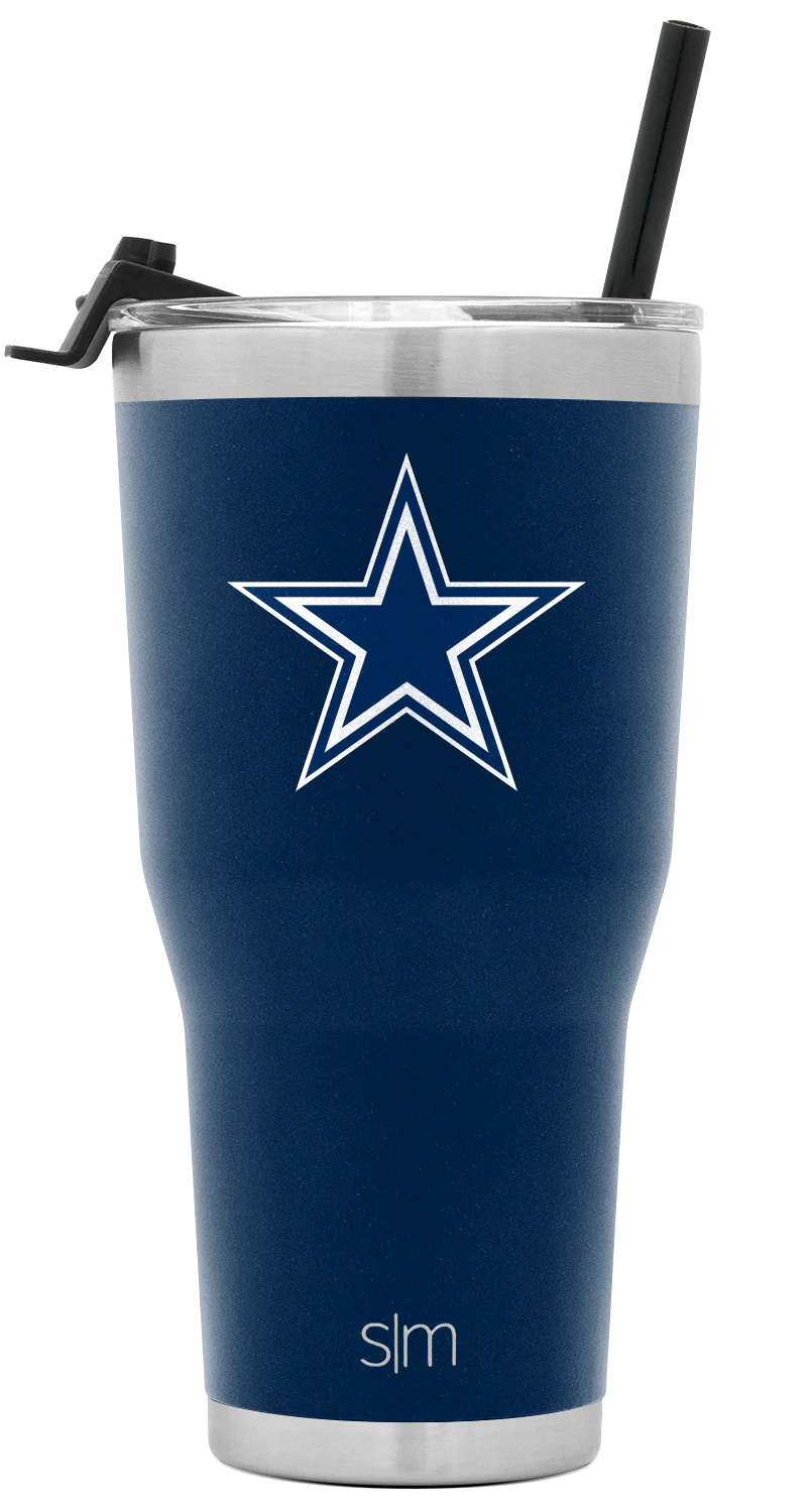 NFL Cruiser Tumbler with Flip Lid and Straw