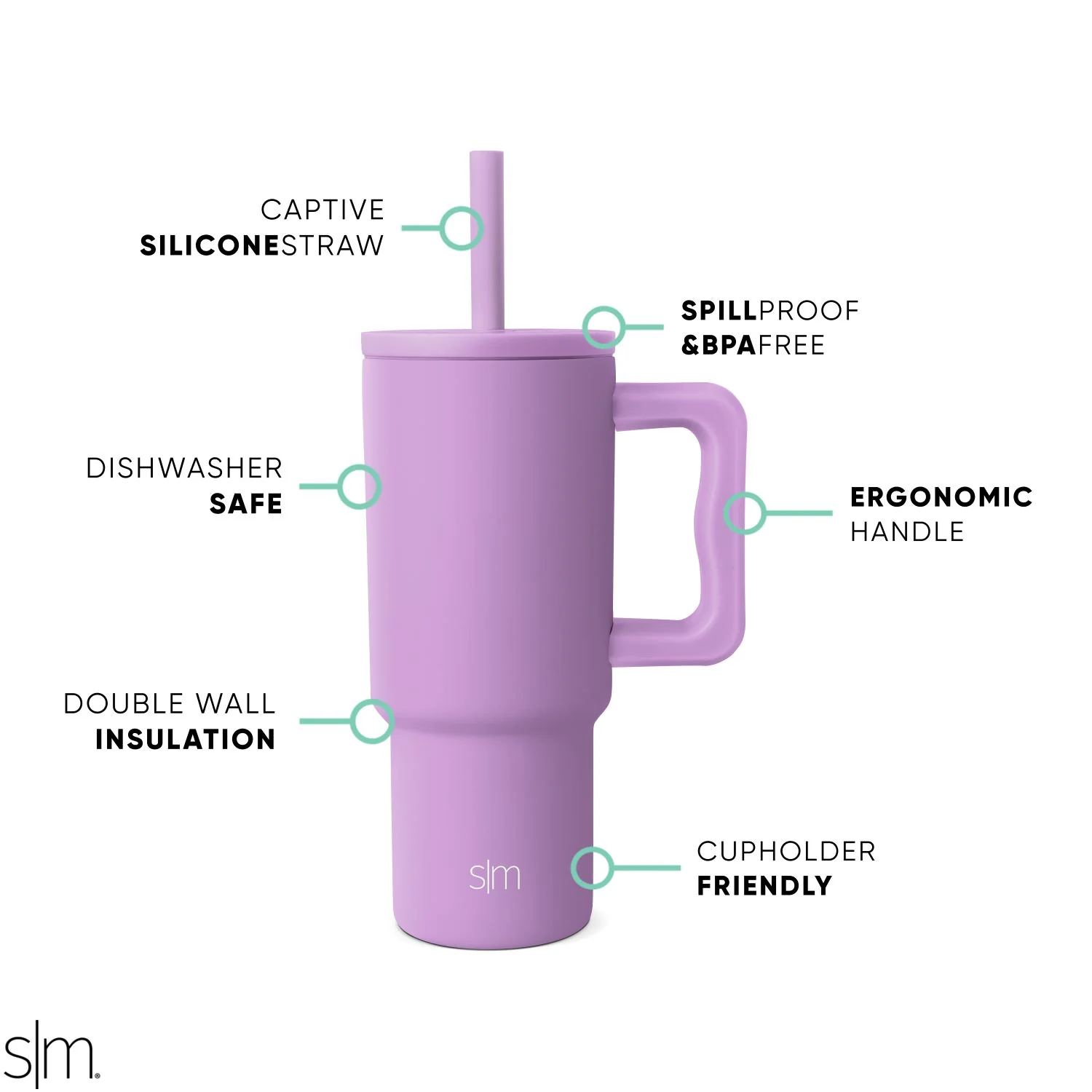 Trek Kids Tumbler with Silicone Straw Lid