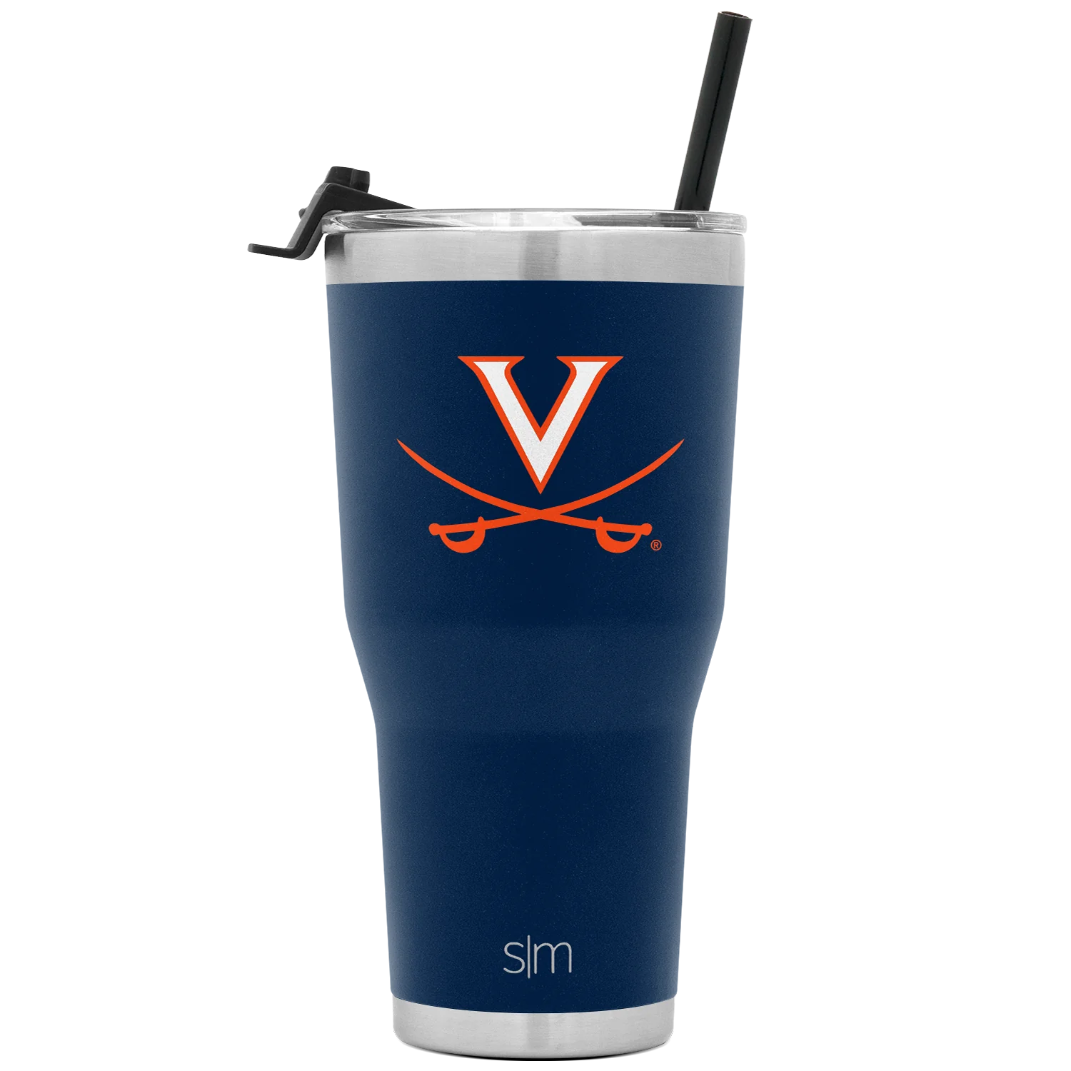 Collegiate Cruiser Tumbler with Flip Lid and Straw