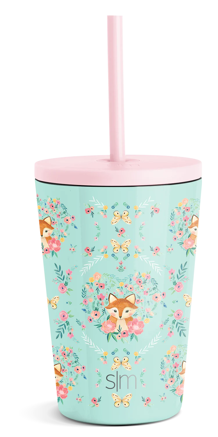 Kids Classic Tumbler with Lid and Silicone Straw