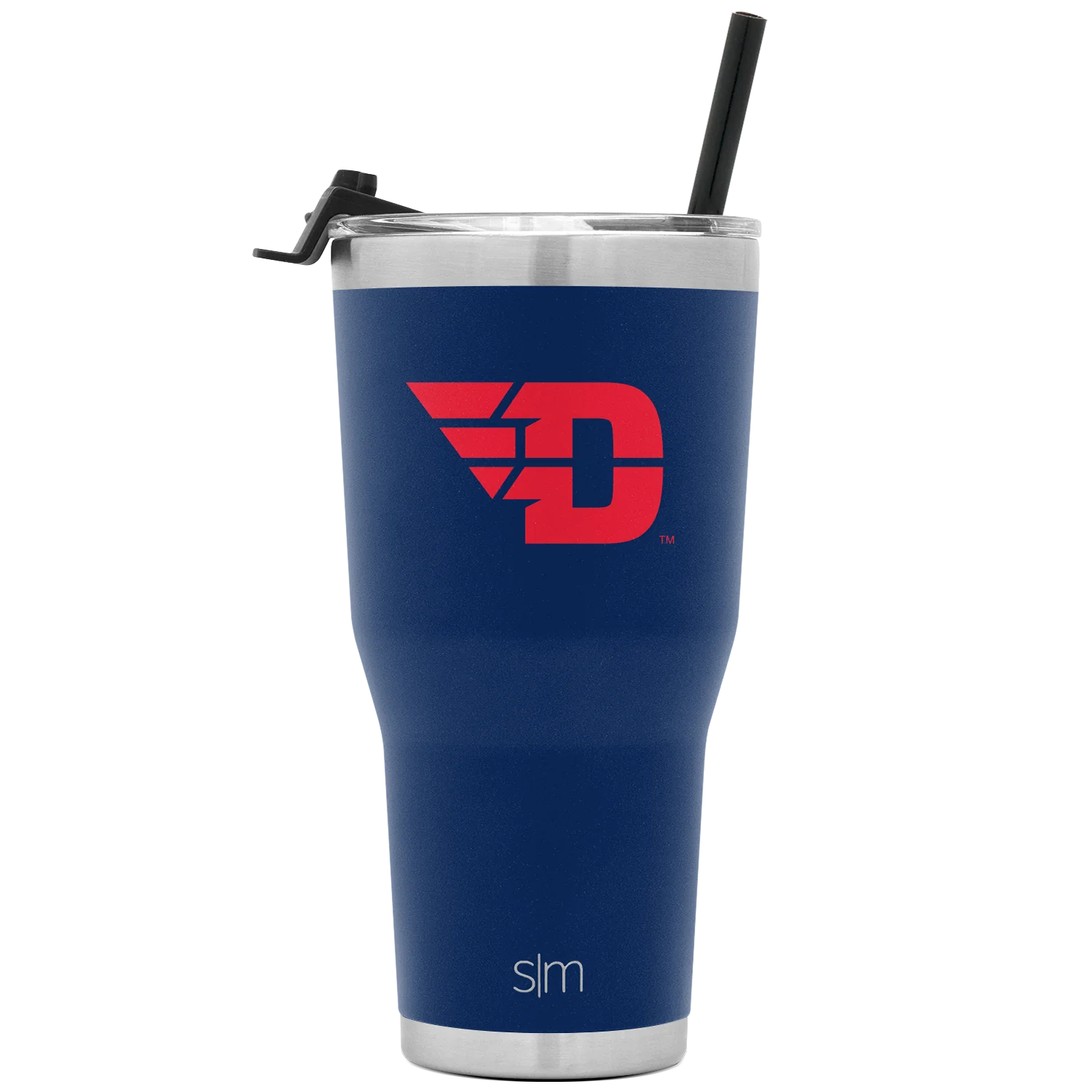 Collegiate Cruiser Tumbler with Flip Lid and Straw