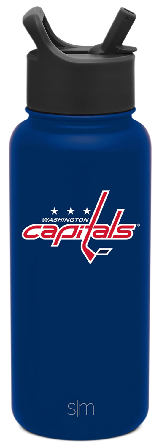 NHL Summit Insulated Water Bottle with Straw Lid