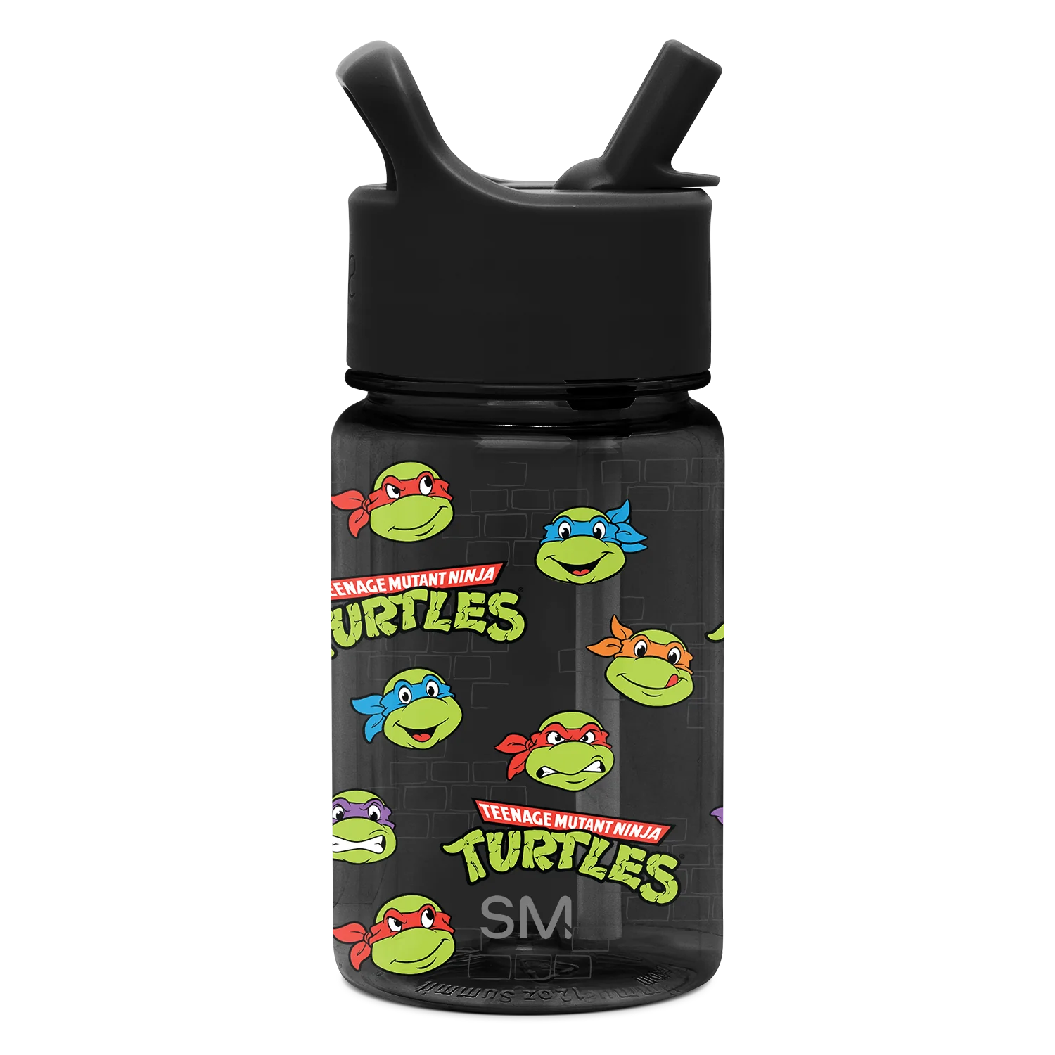 Summit Kids Plastic Water Bottle with Straw Lid