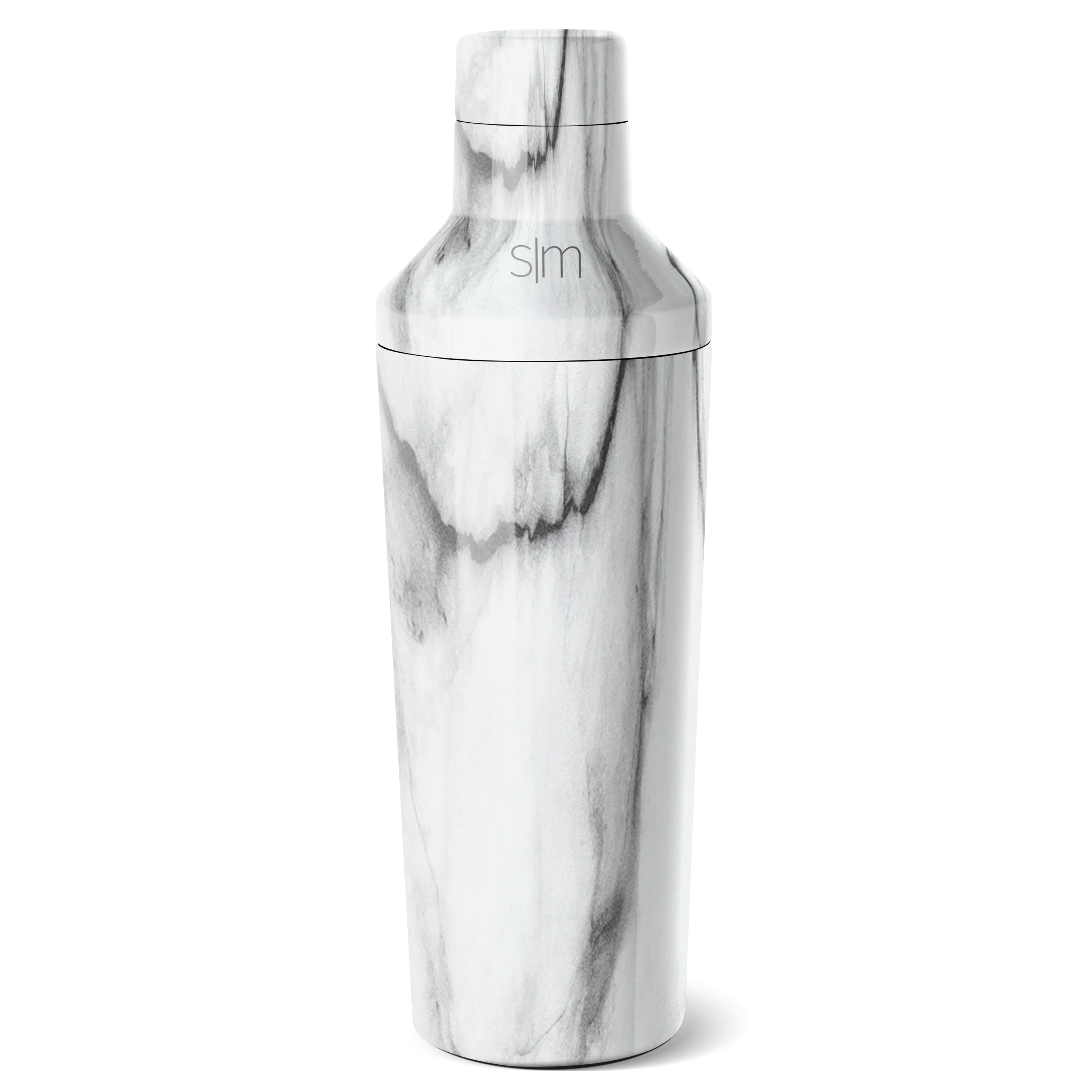 Classic Cocktail Shaker with Jigger Lid