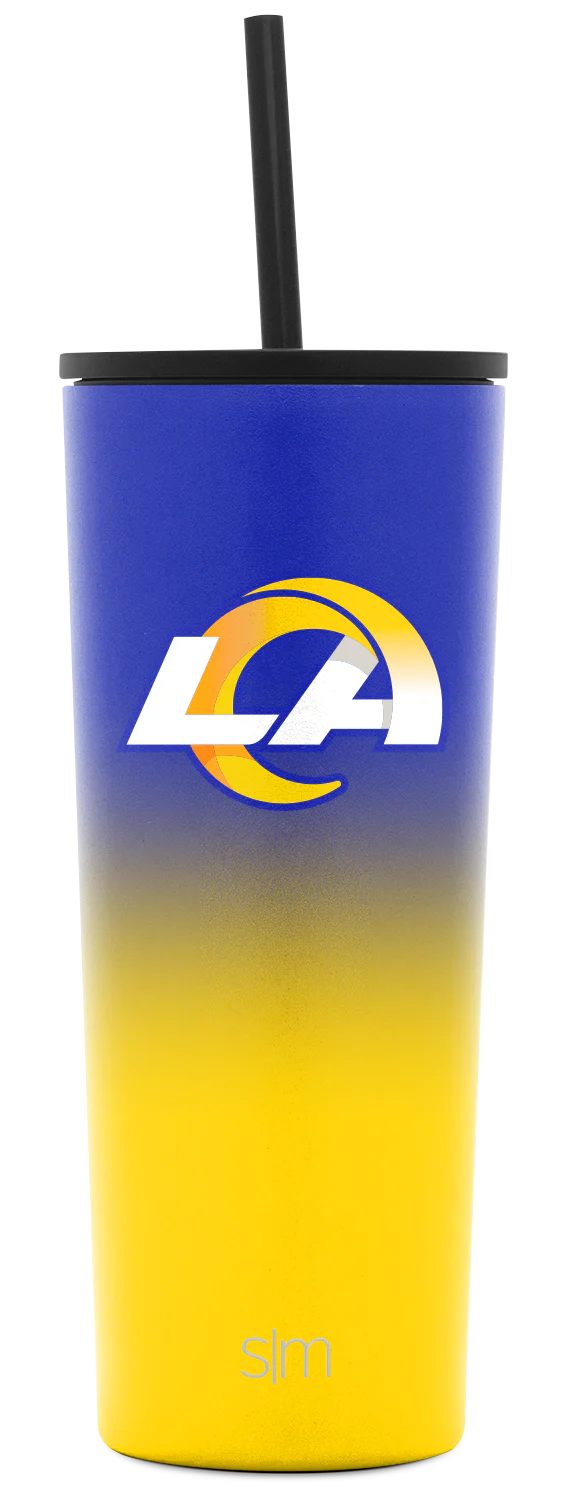 NFL Two-Tone Classic Tumbler with Flip Lid and Straw Lid
