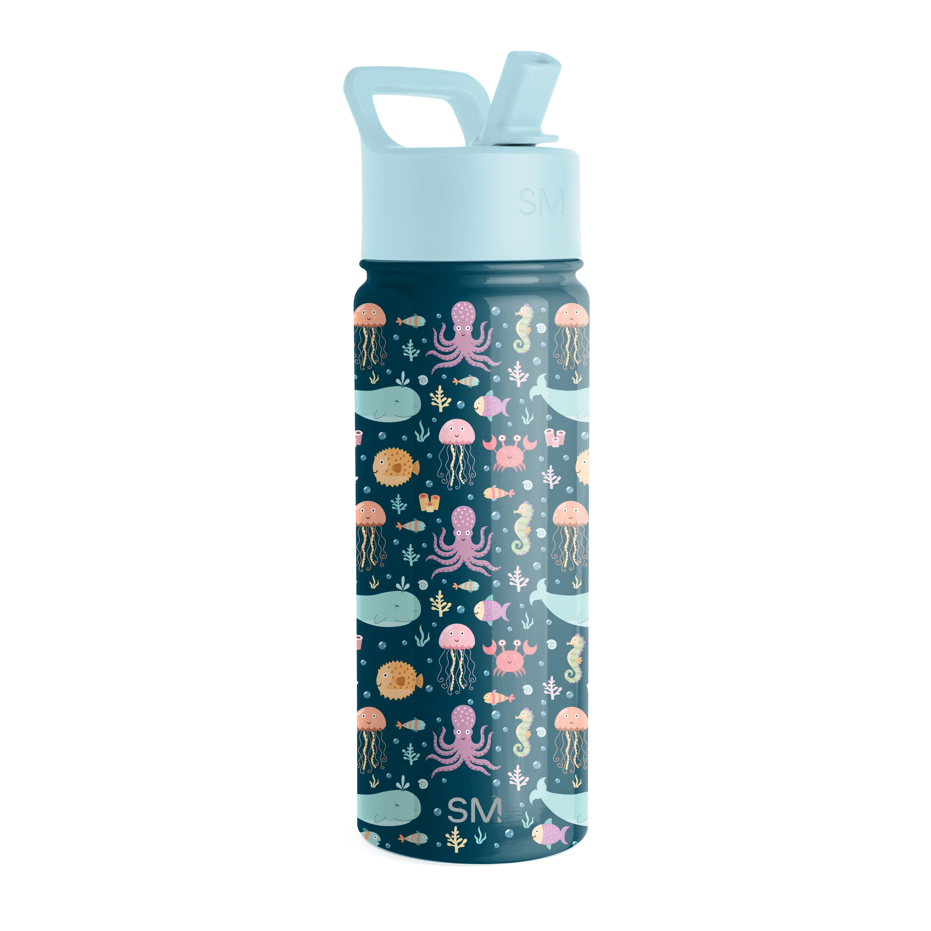 Summit Kids Water Bottle with Straw Lid
