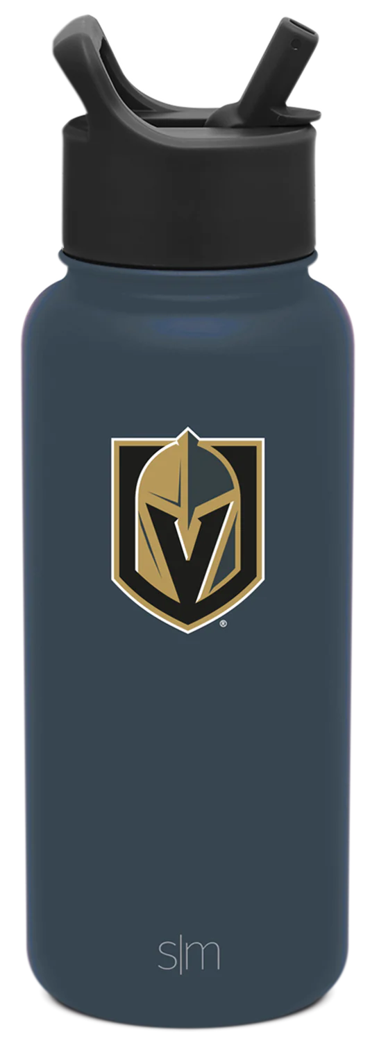 NHL Summit Insulated Water Bottle with Straw Lid