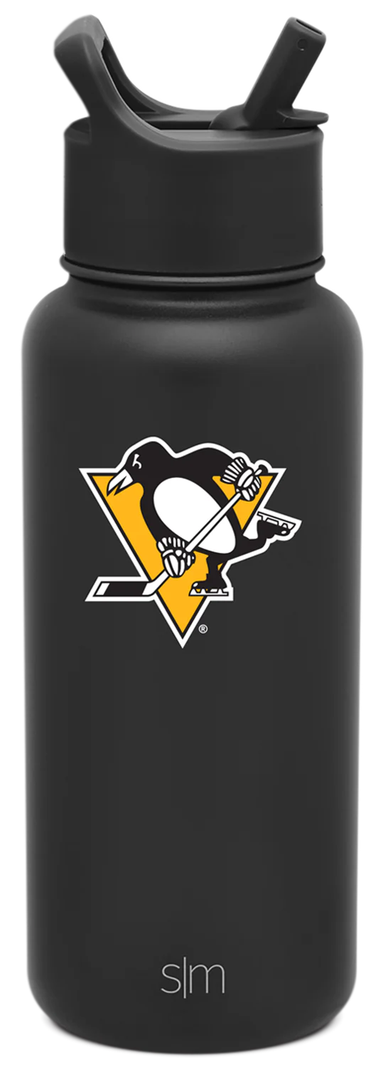 NHL Summit Insulated Water Bottle with Straw Lid