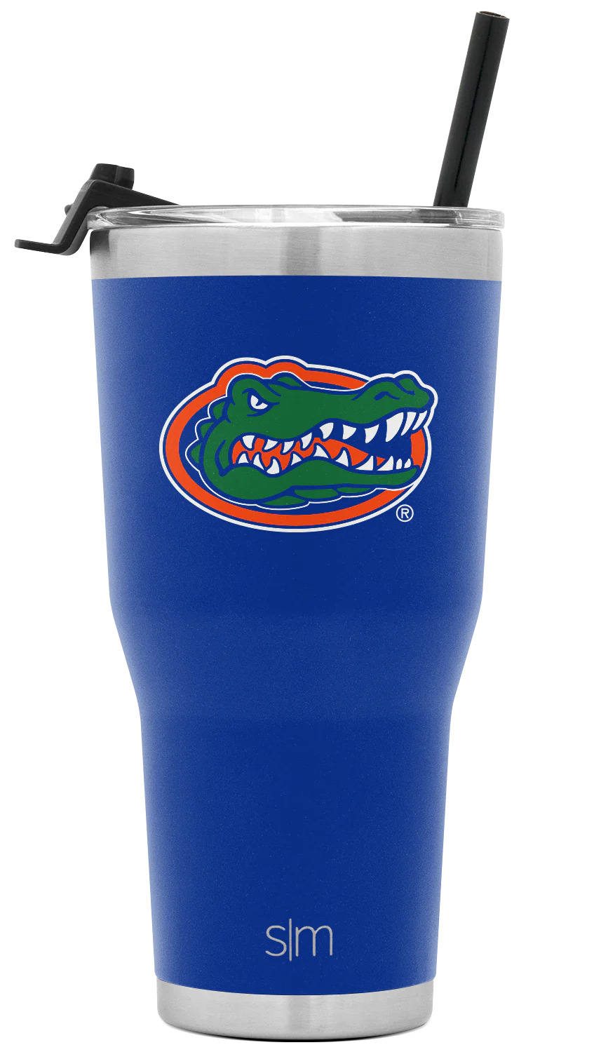 Collegiate Cruiser Tumbler with Flip Lid and Straw