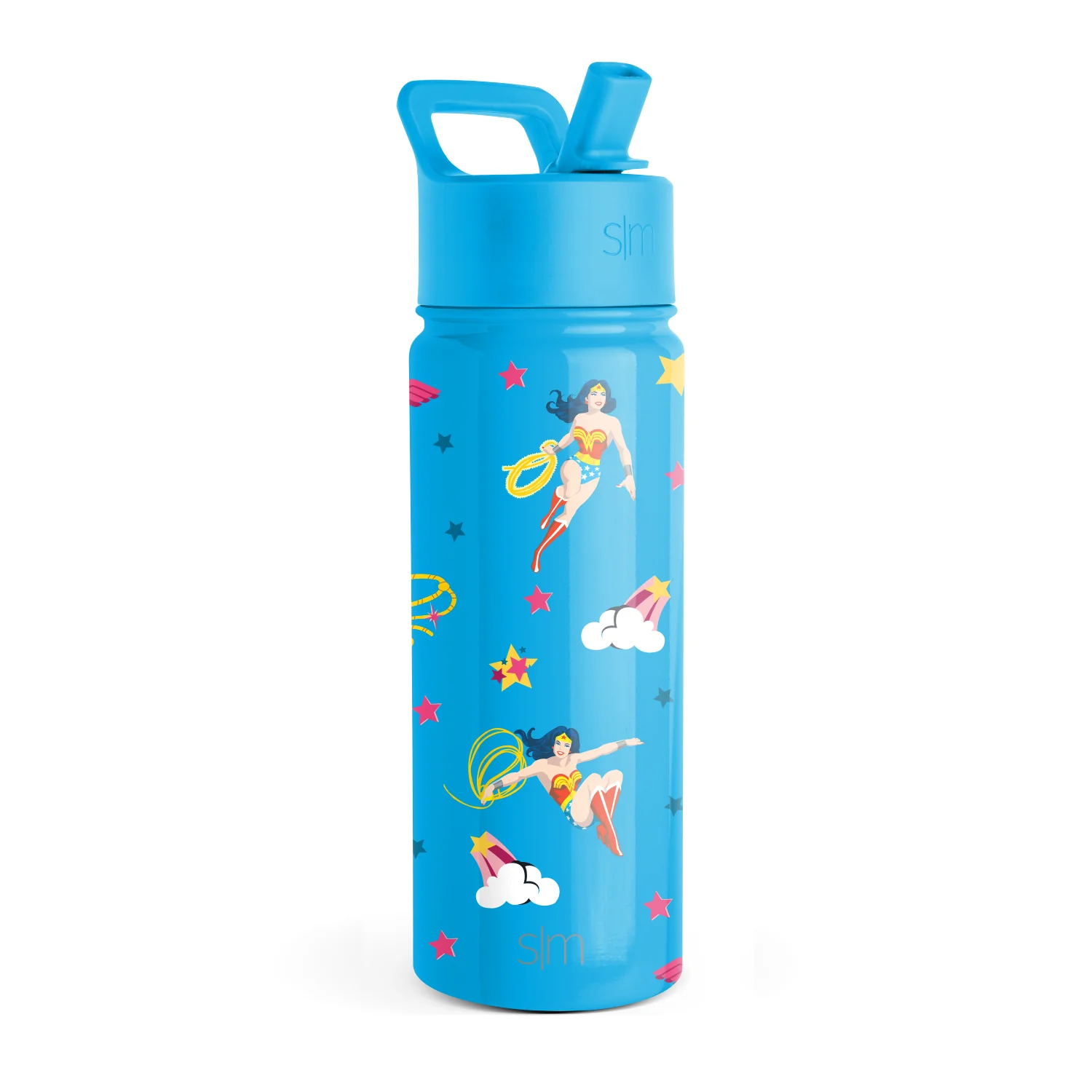 Summit Kids Water Bottle with Straw Lid