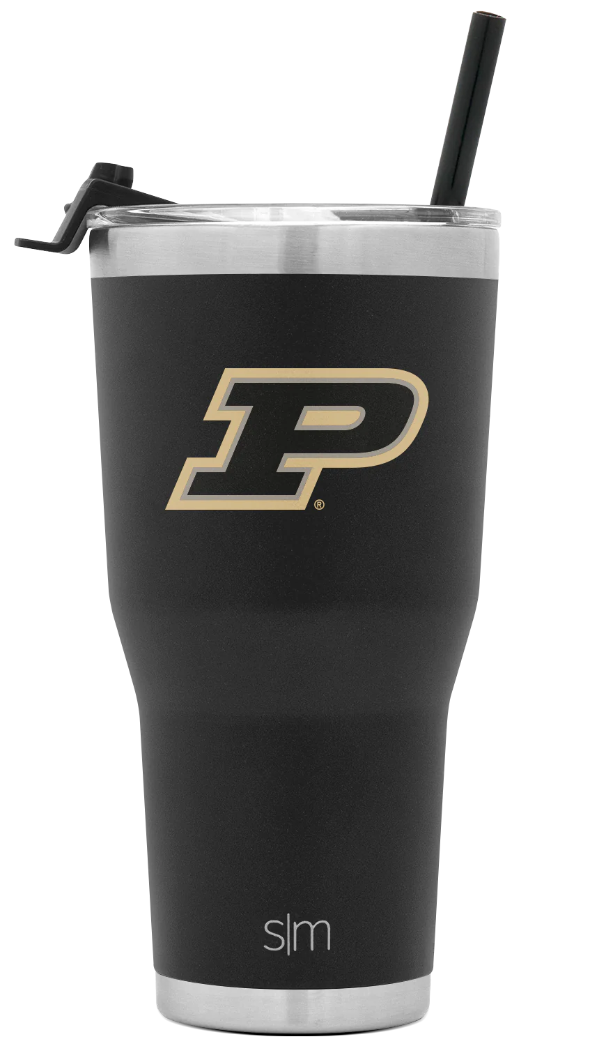 Collegiate Cruiser Tumbler with Flip Lid and Straw