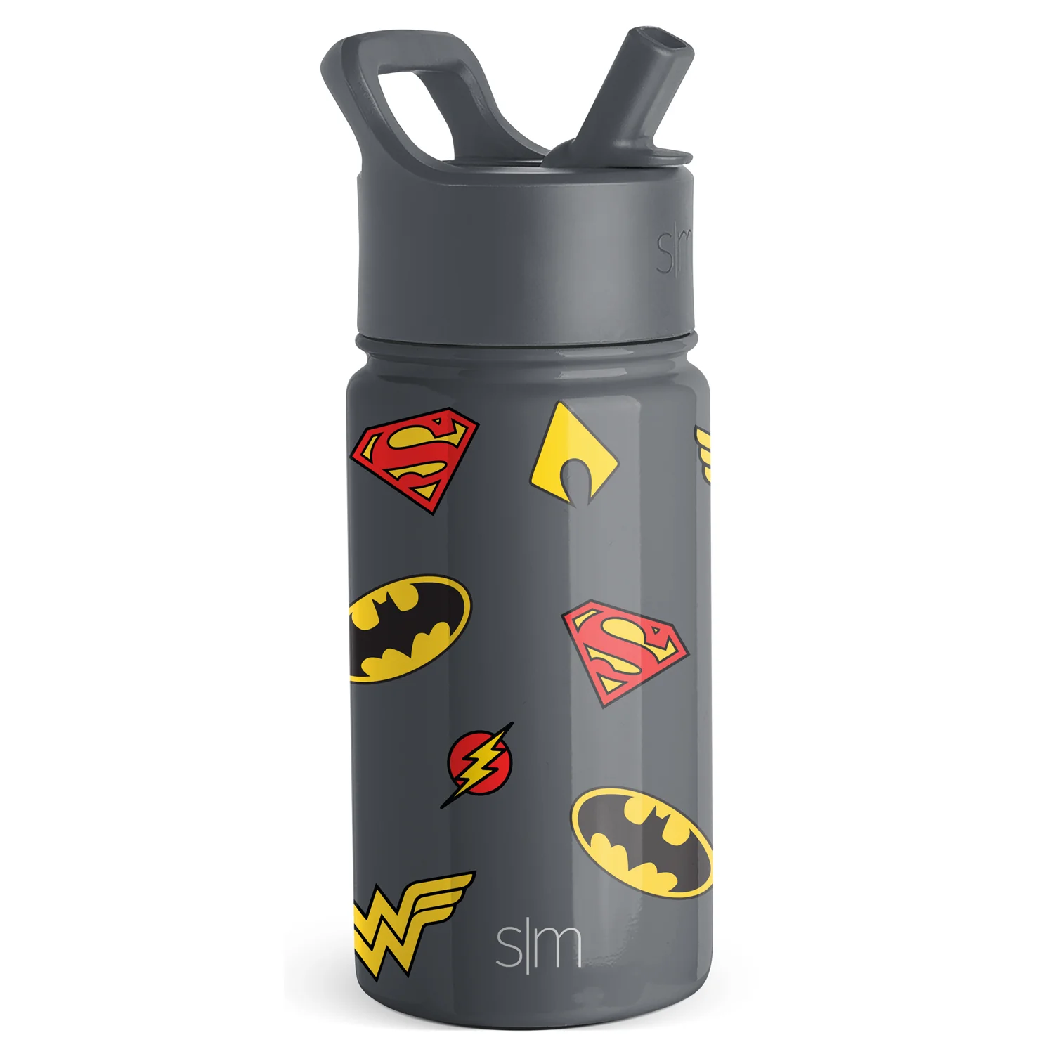 Summit Kids Water Bottle with Straw Lid