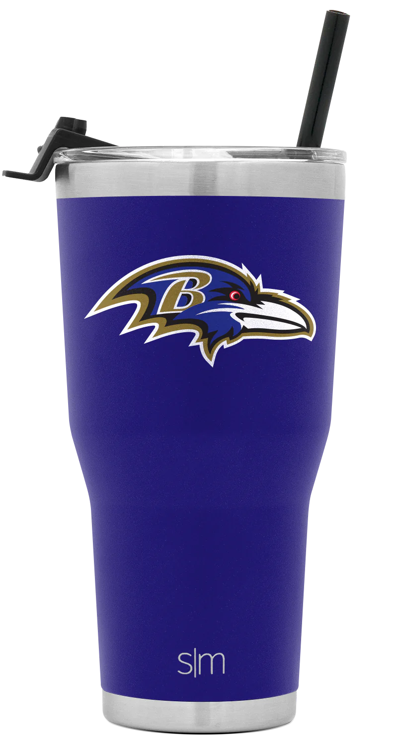 NFL Cruiser Tumbler with Flip Lid and Straw
