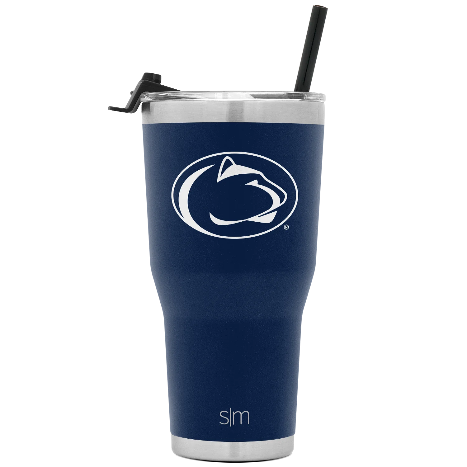 Collegiate Cruiser Tumbler with Flip Lid and Straw