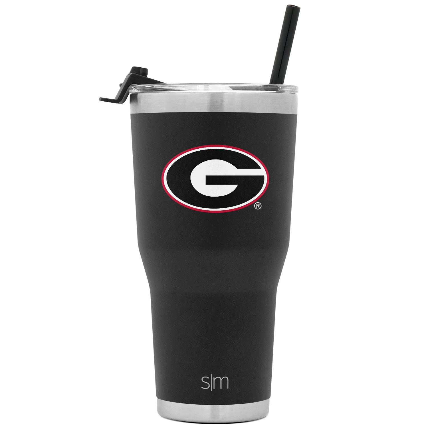 Collegiate Cruiser Tumbler with Flip Lid and Straw