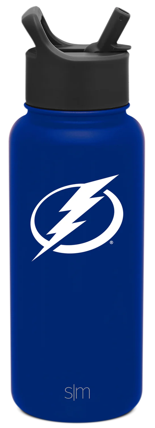 NHL Summit Insulated Water Bottle with Straw Lid