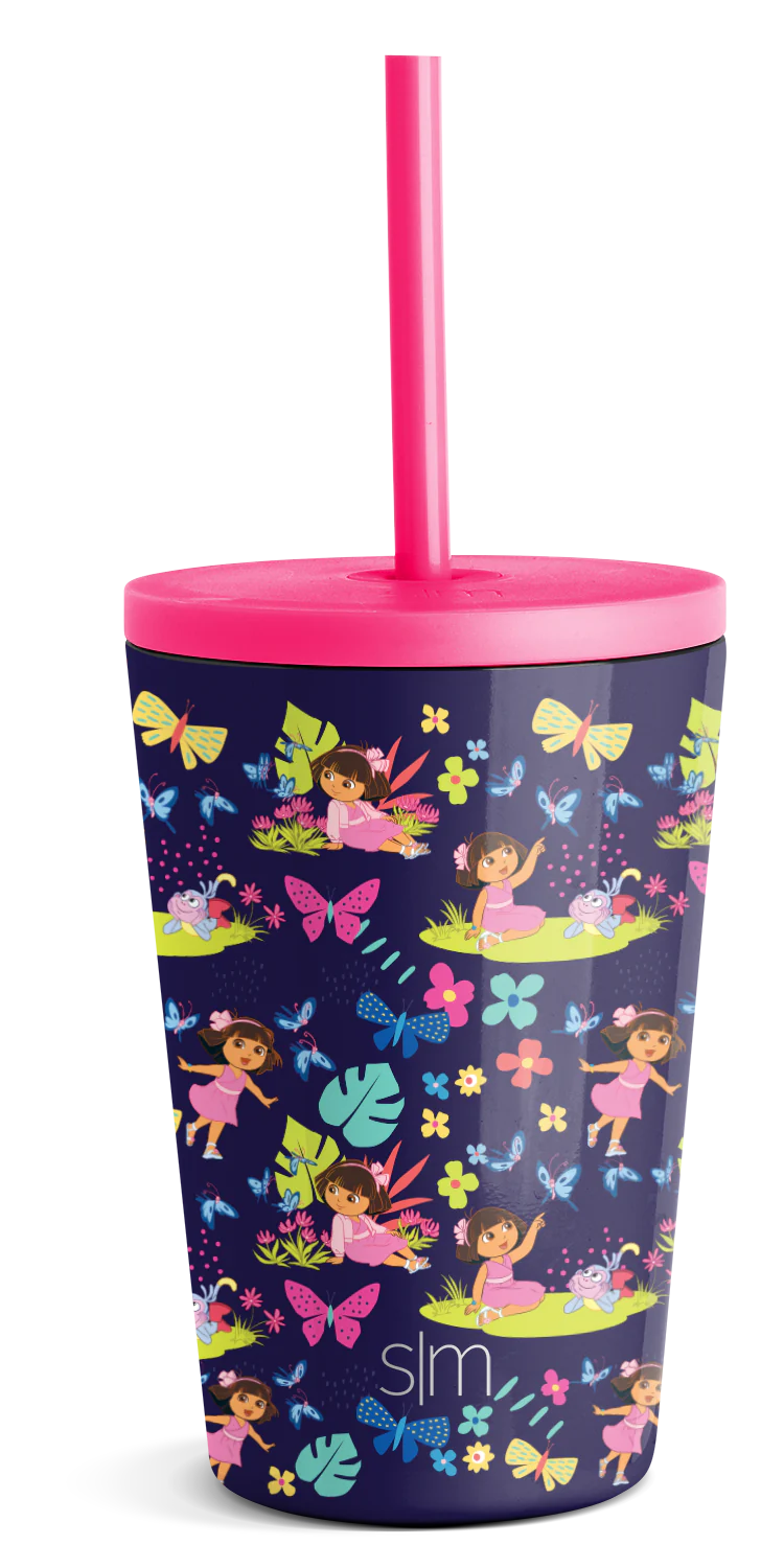 Kids Classic Tumbler with Lid and Silicone Straw