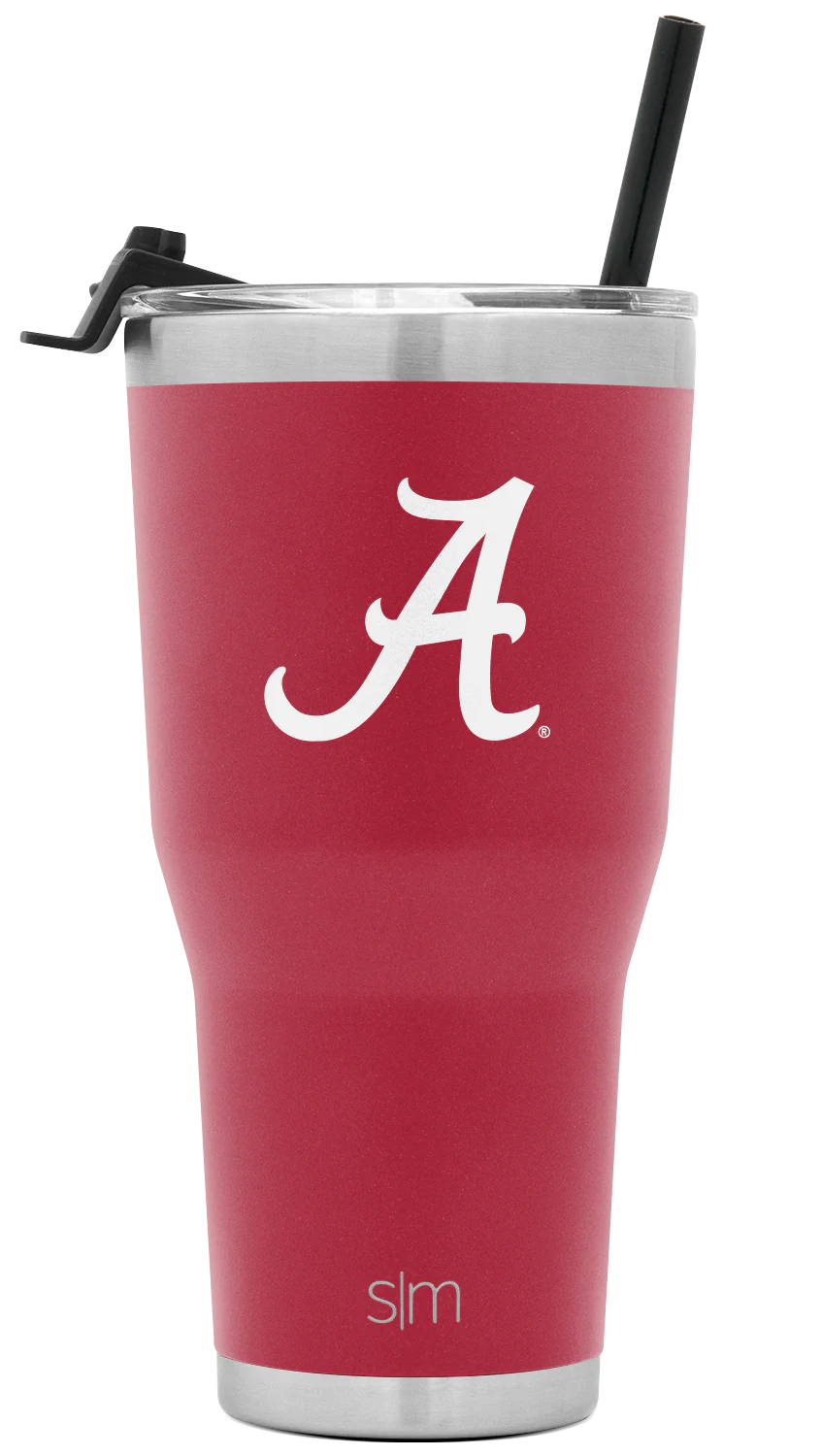 Collegiate Cruiser Tumbler with Flip Lid and Straw