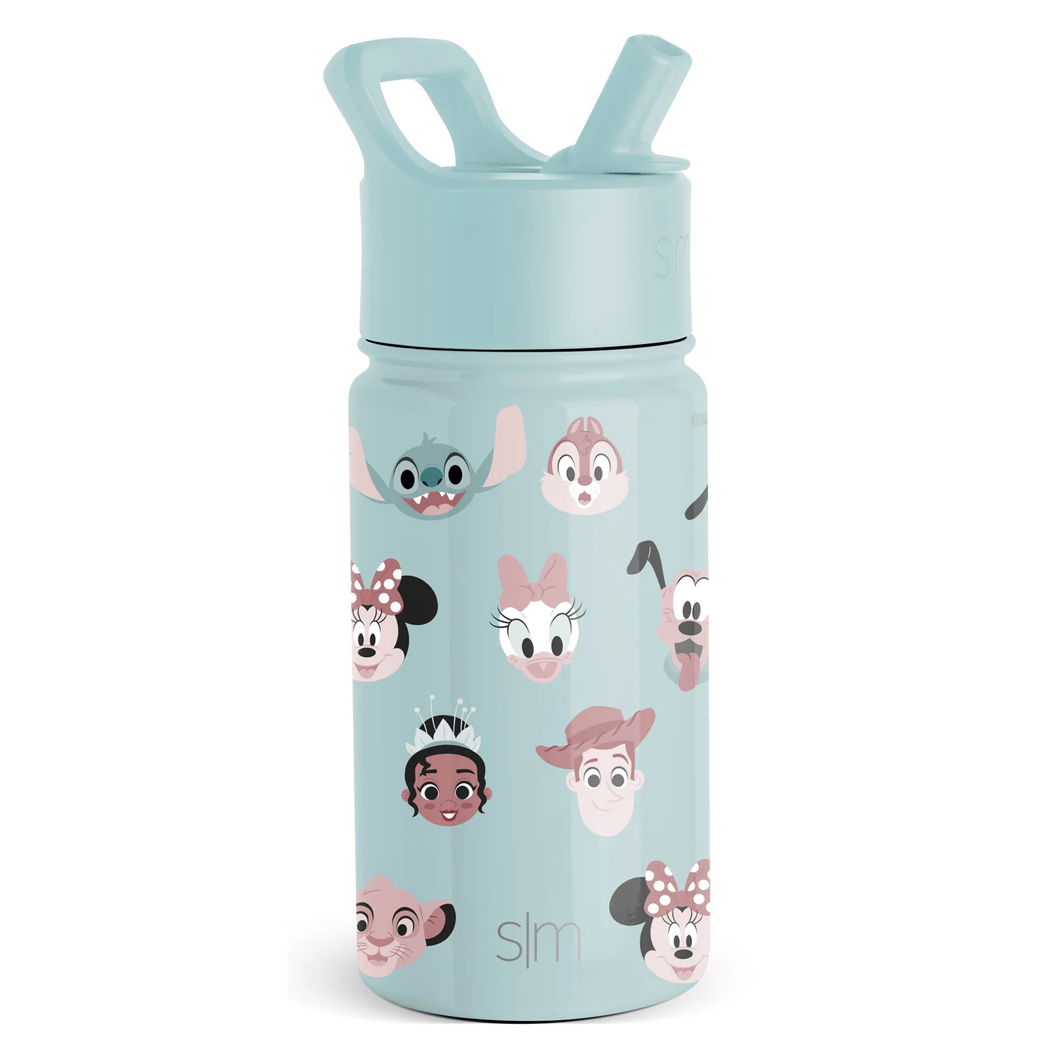 Summit Kids Water Bottle with Straw Lid