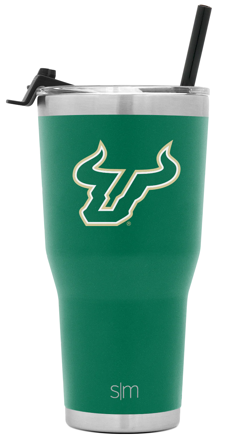 Collegiate Cruiser Tumbler with Flip Lid and Straw