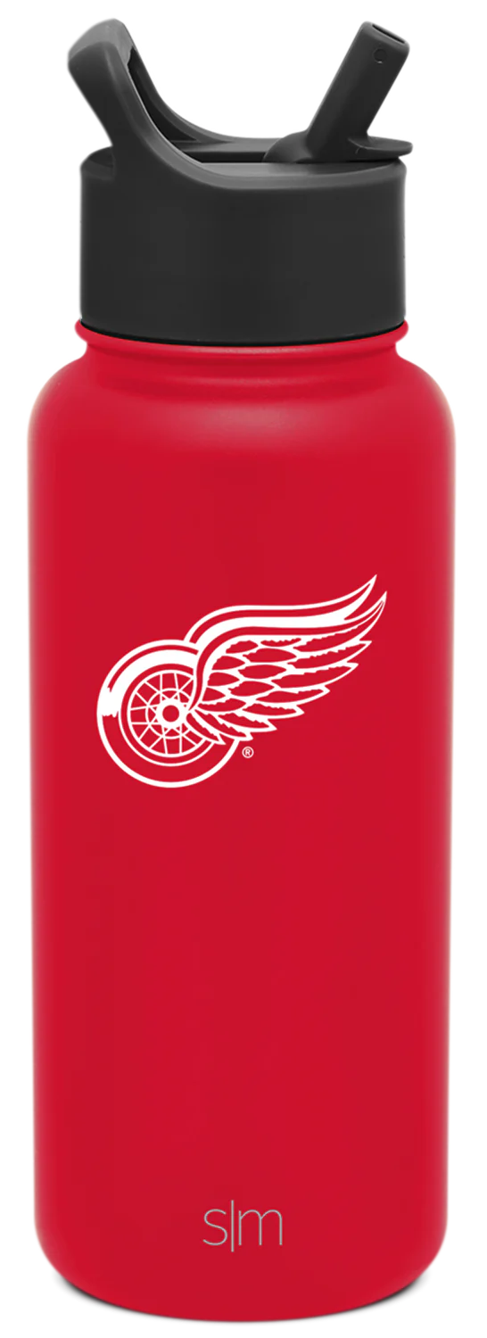 NHL Summit Insulated Water Bottle with Straw Lid