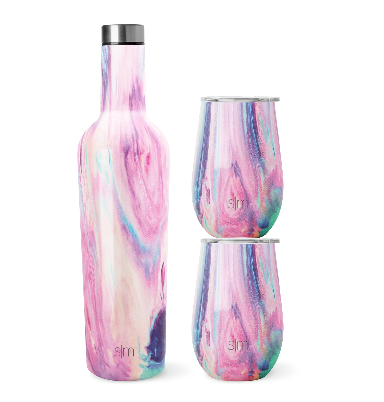 Spirit Wine Bundle - Two 12oz Tumblers and One 25oz Wine Bottle