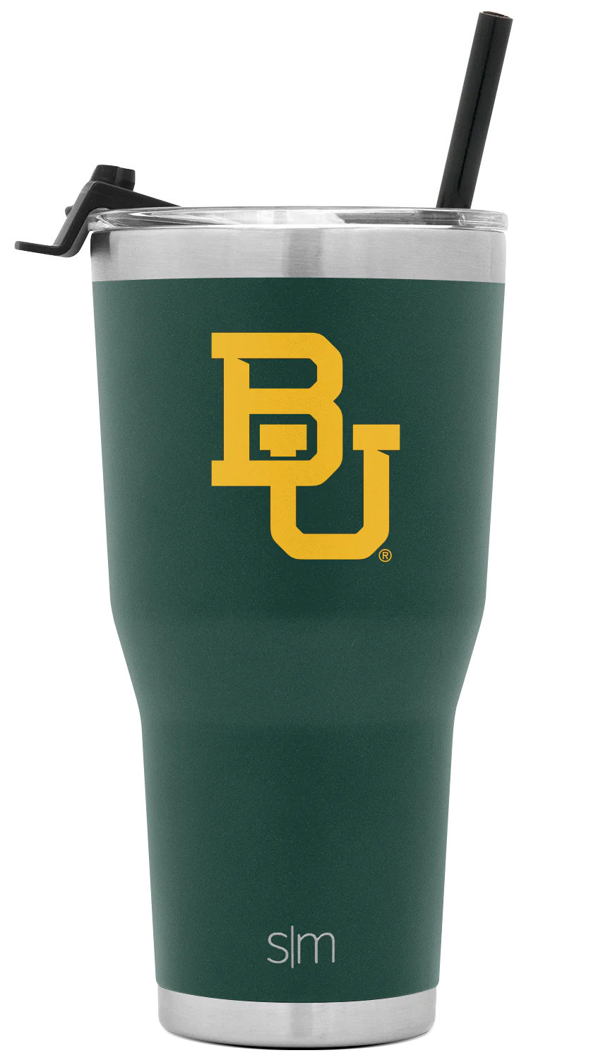 Collegiate Cruiser Tumbler with Flip Lid and Straw