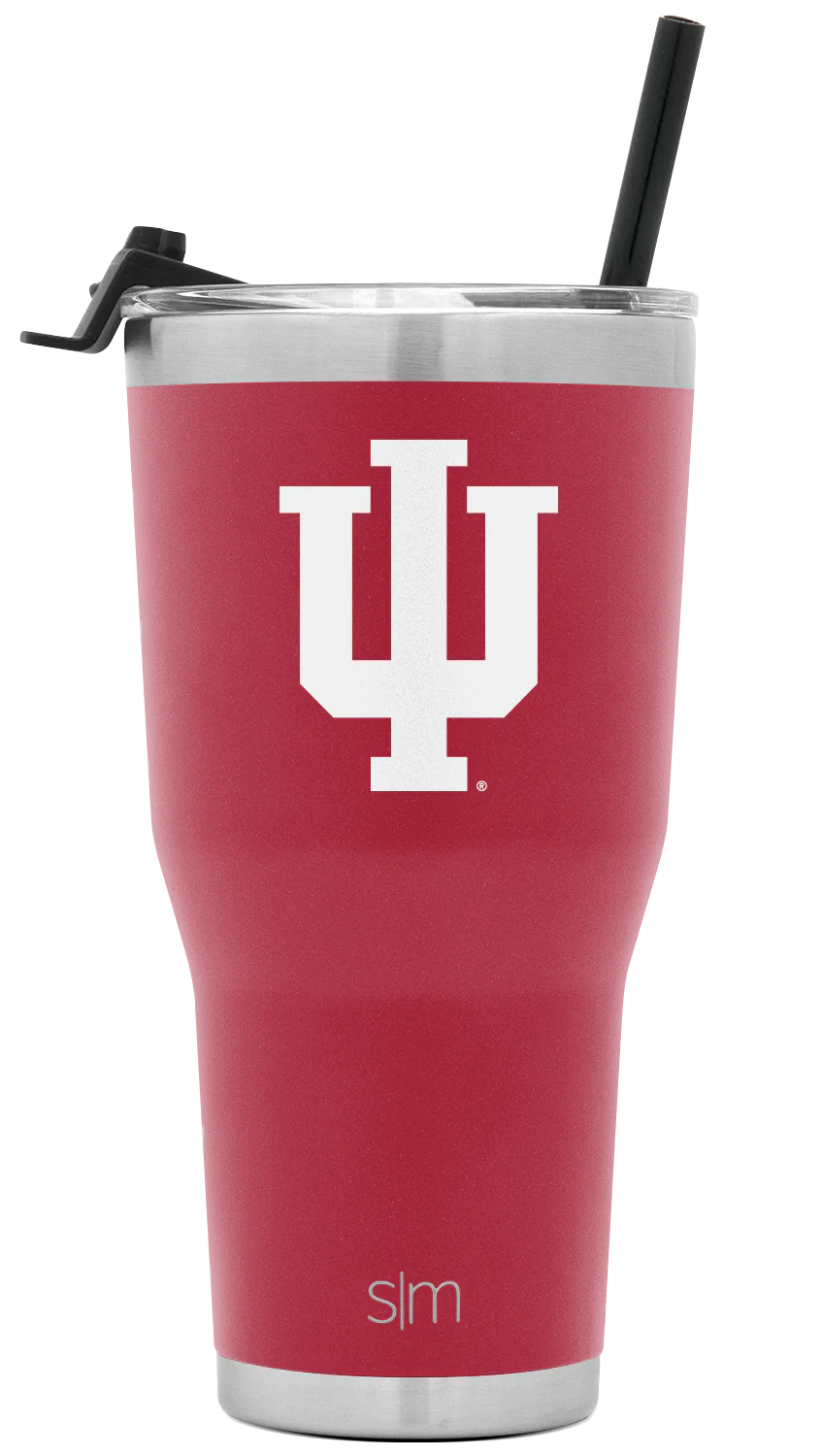 Collegiate Cruiser Tumbler with Flip Lid and Straw