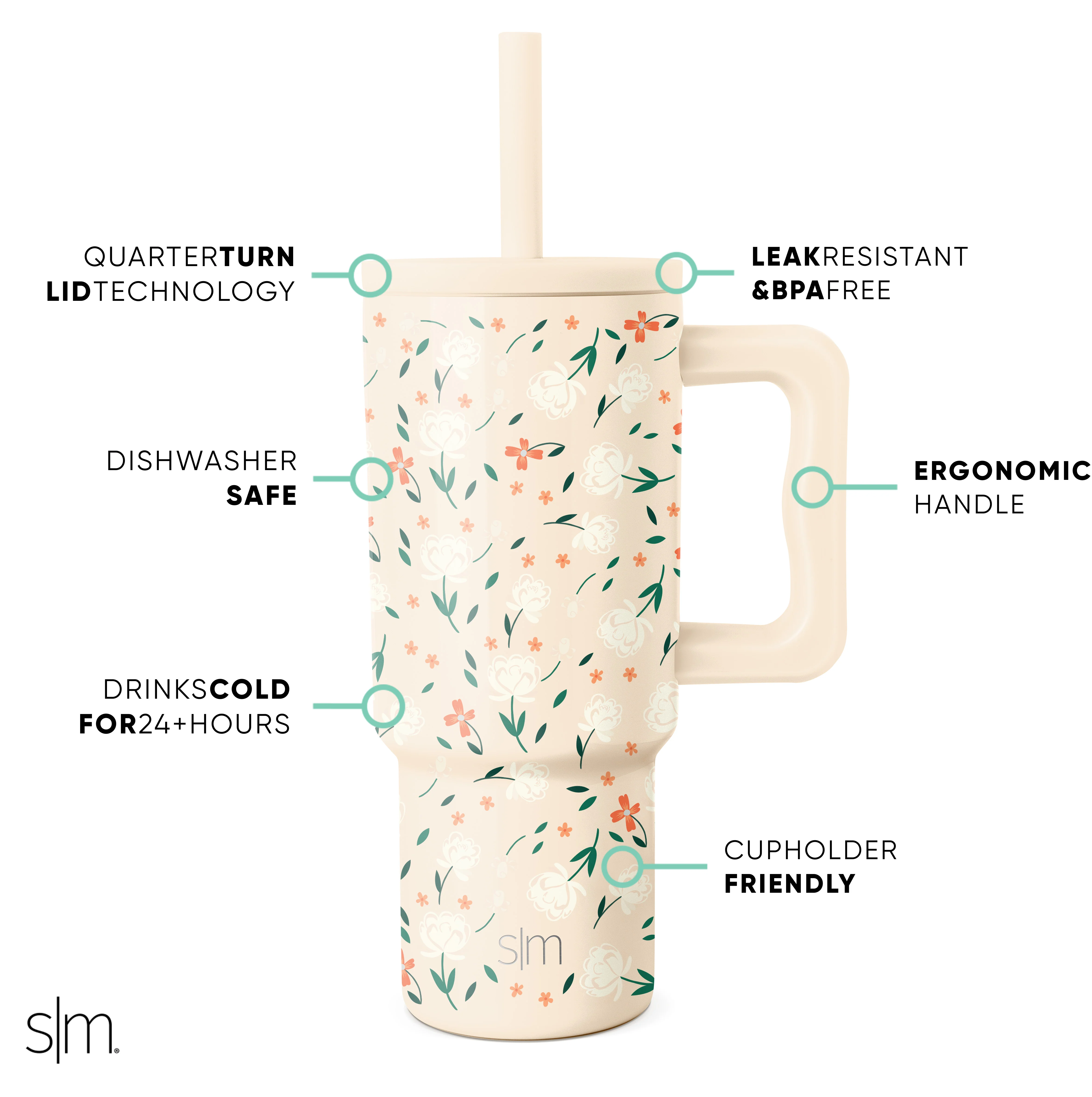 Trek Kids Tumbler with Silicone Straw Lid