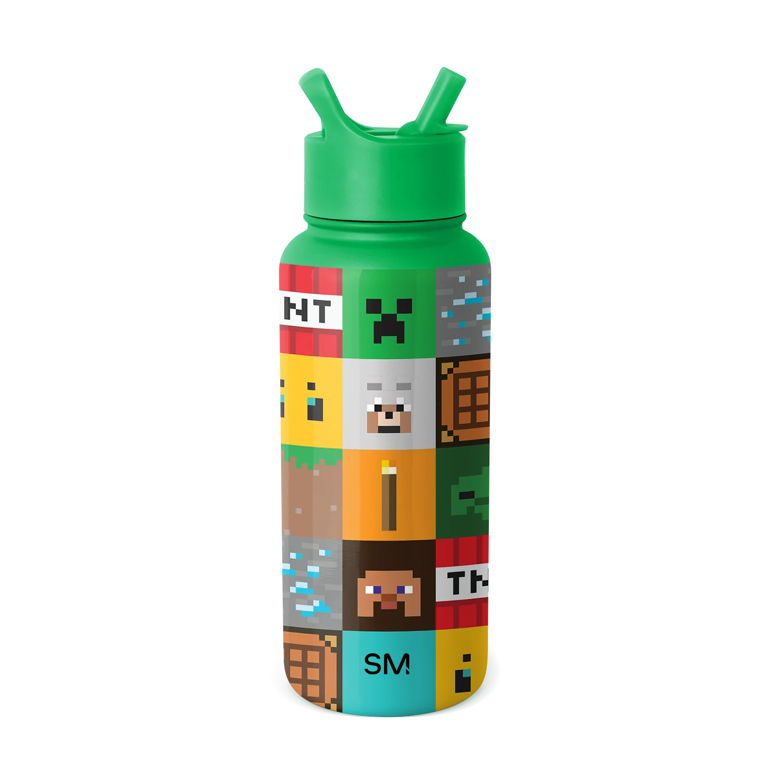 Summit Water Bottle with Straw Lid