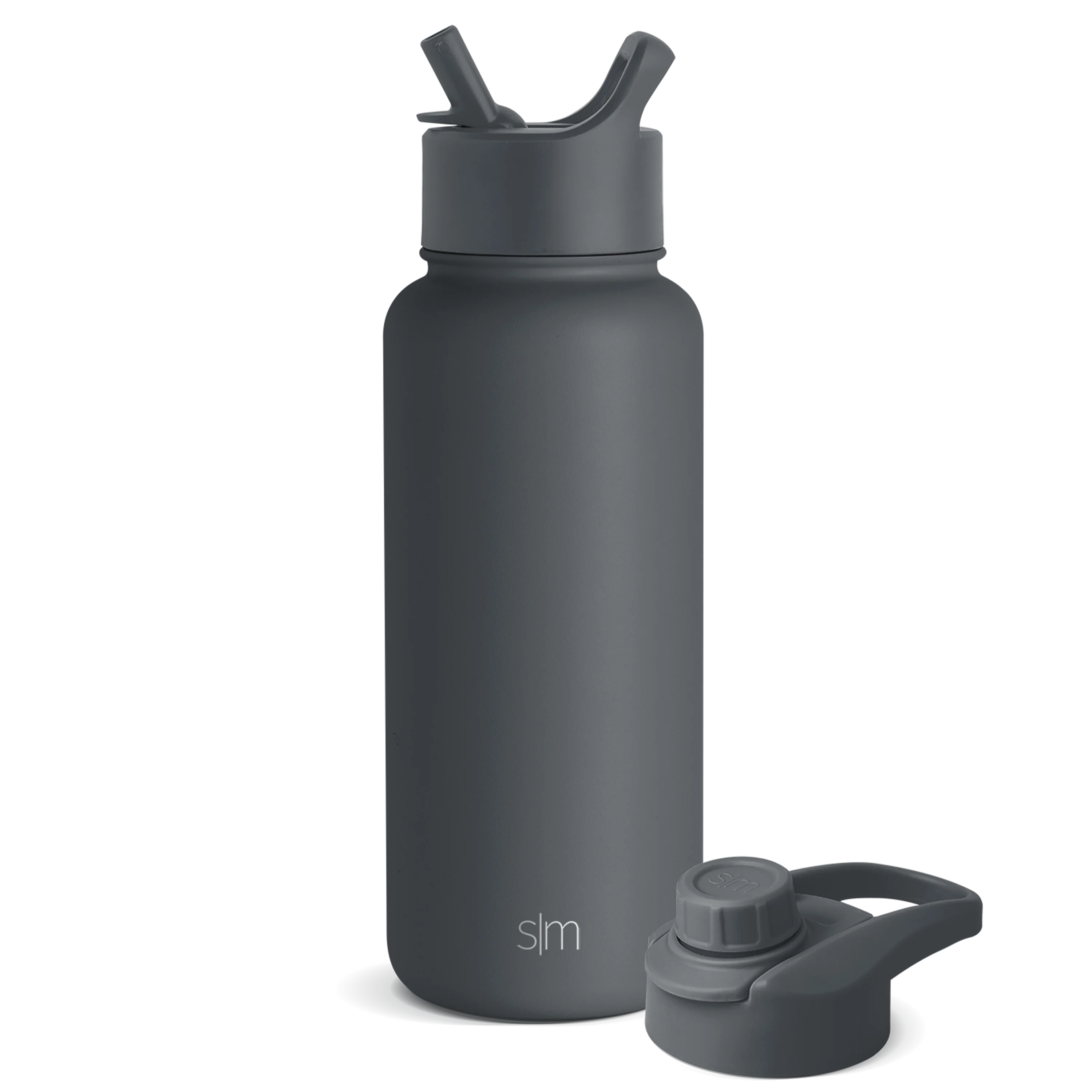 Summit Water Bottle with Straw Lid and Chug Lid
