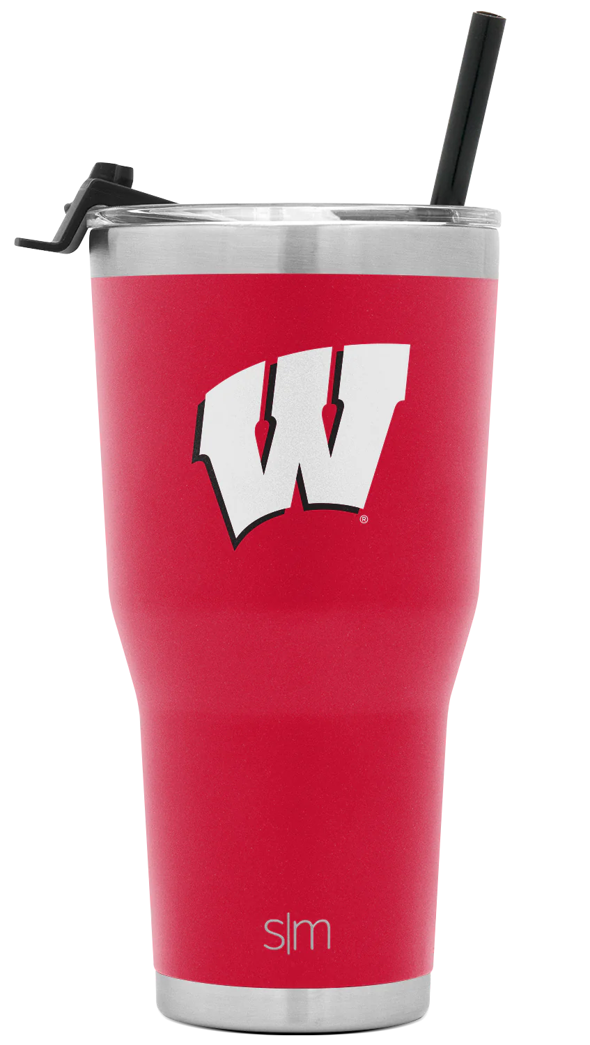 Collegiate Cruiser Tumbler with Flip Lid and Straw