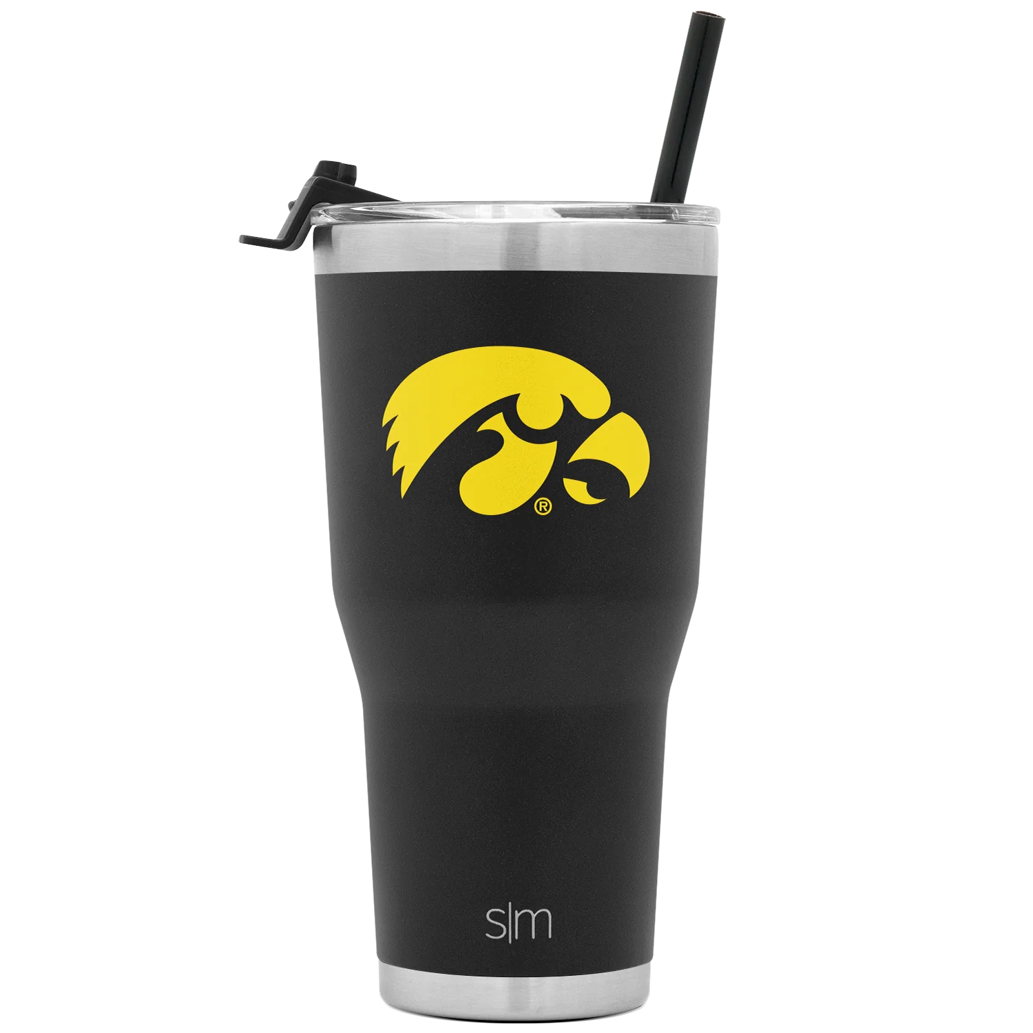 Collegiate Cruiser Tumbler with Flip Lid and Straw
