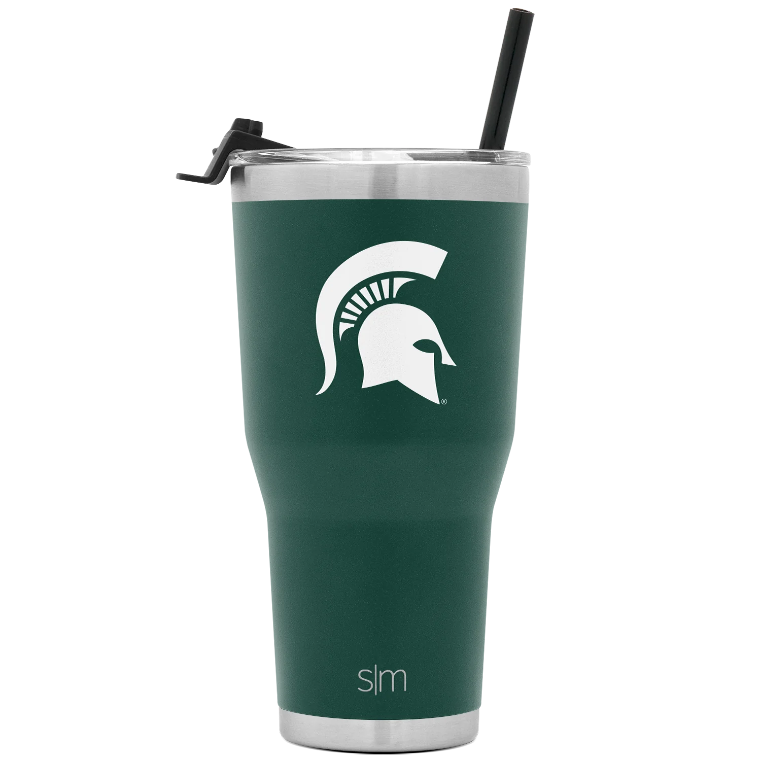 Collegiate Cruiser Tumbler with Flip Lid and Straw