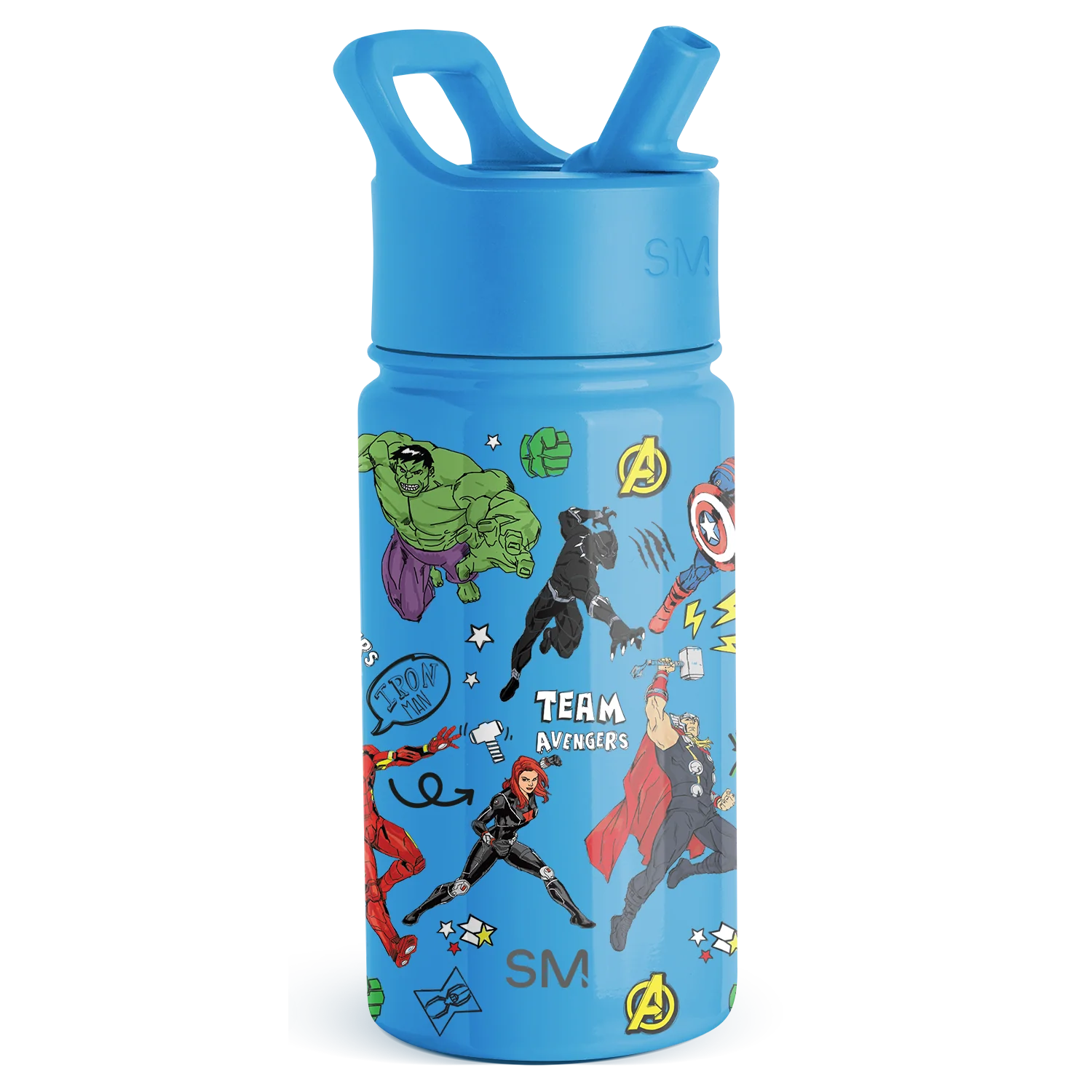 Summit Kids Water Bottle with Straw Lid