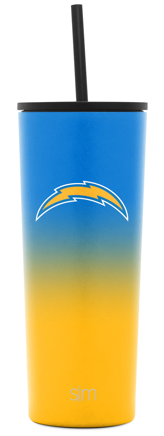 NFL Two-Tone Classic Tumbler with Flip Lid and Straw Lid