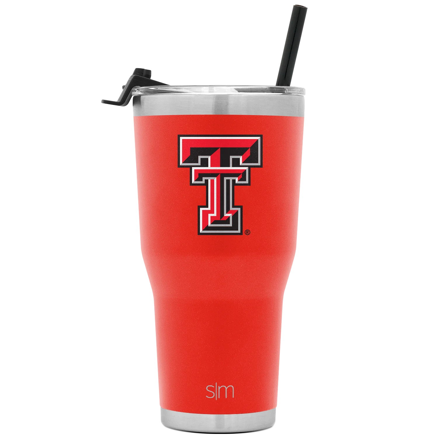 Collegiate Cruiser Tumbler with Flip Lid and Straw