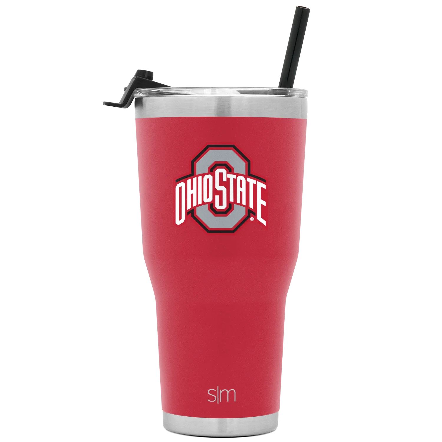 Collegiate Cruiser Tumbler with Flip Lid and Straw