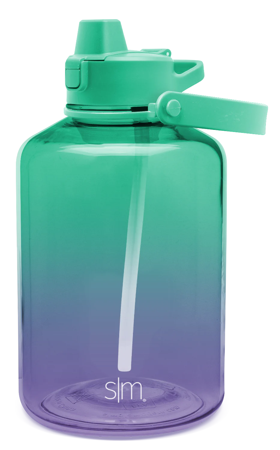 Plastic Summit With Simple Flip Silicone Straw Lid