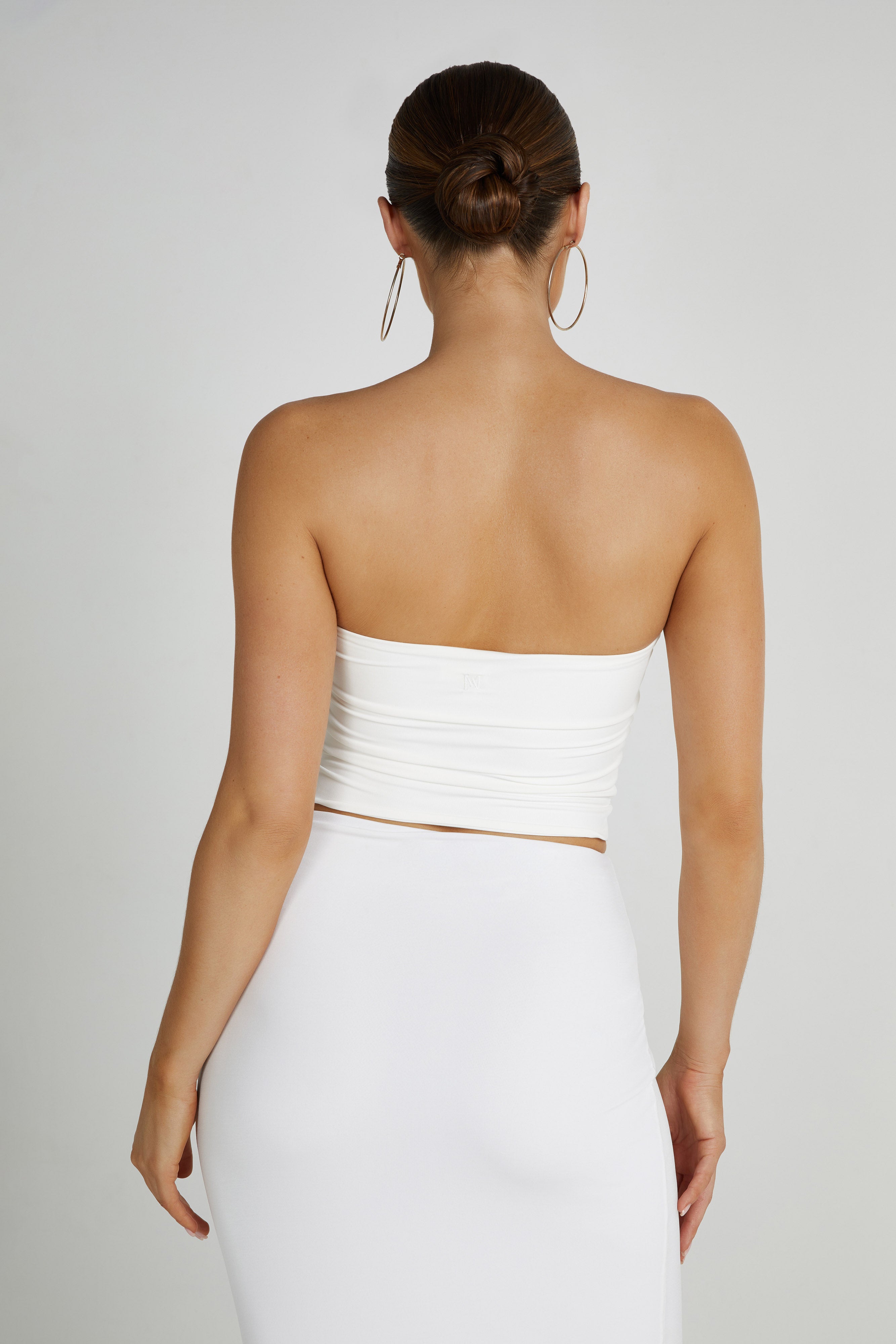 MESHKI Dakota Tube Top - White