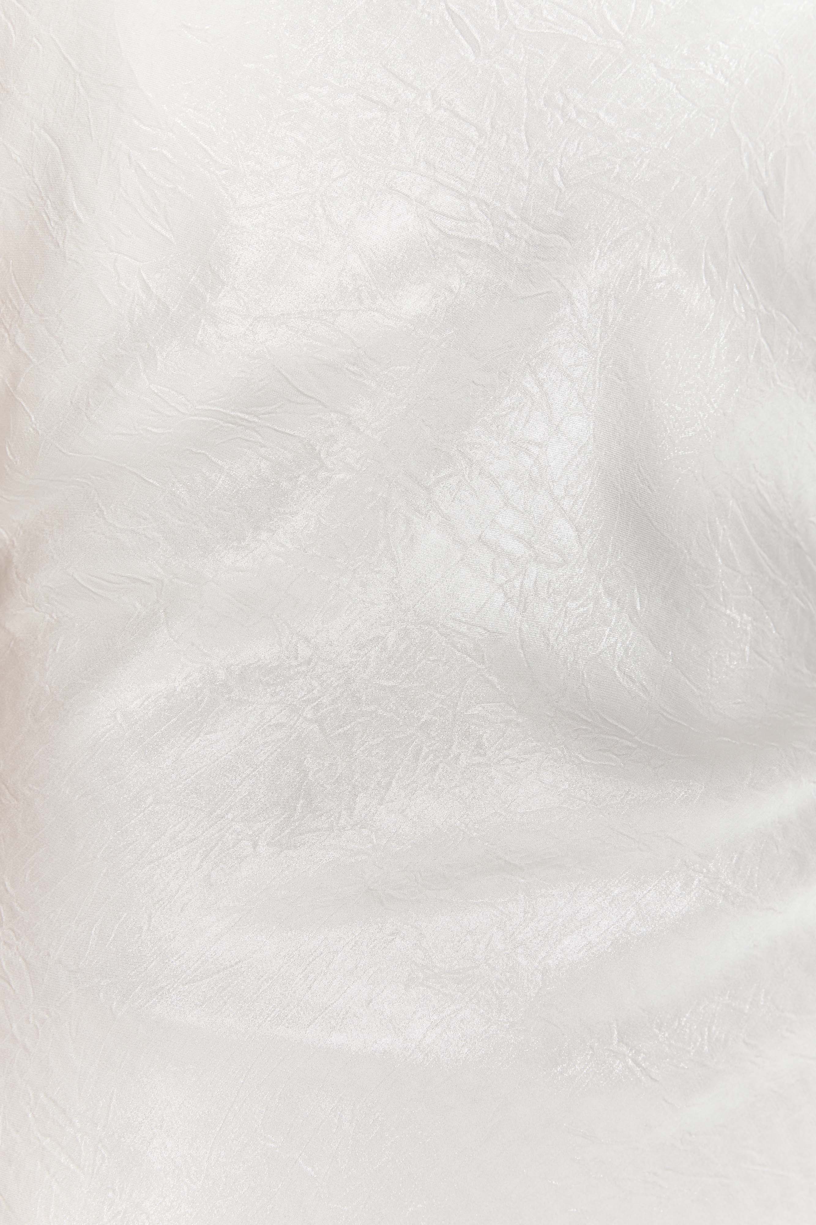 MESHKI Rhea Cowl Mini Dress - Pearl