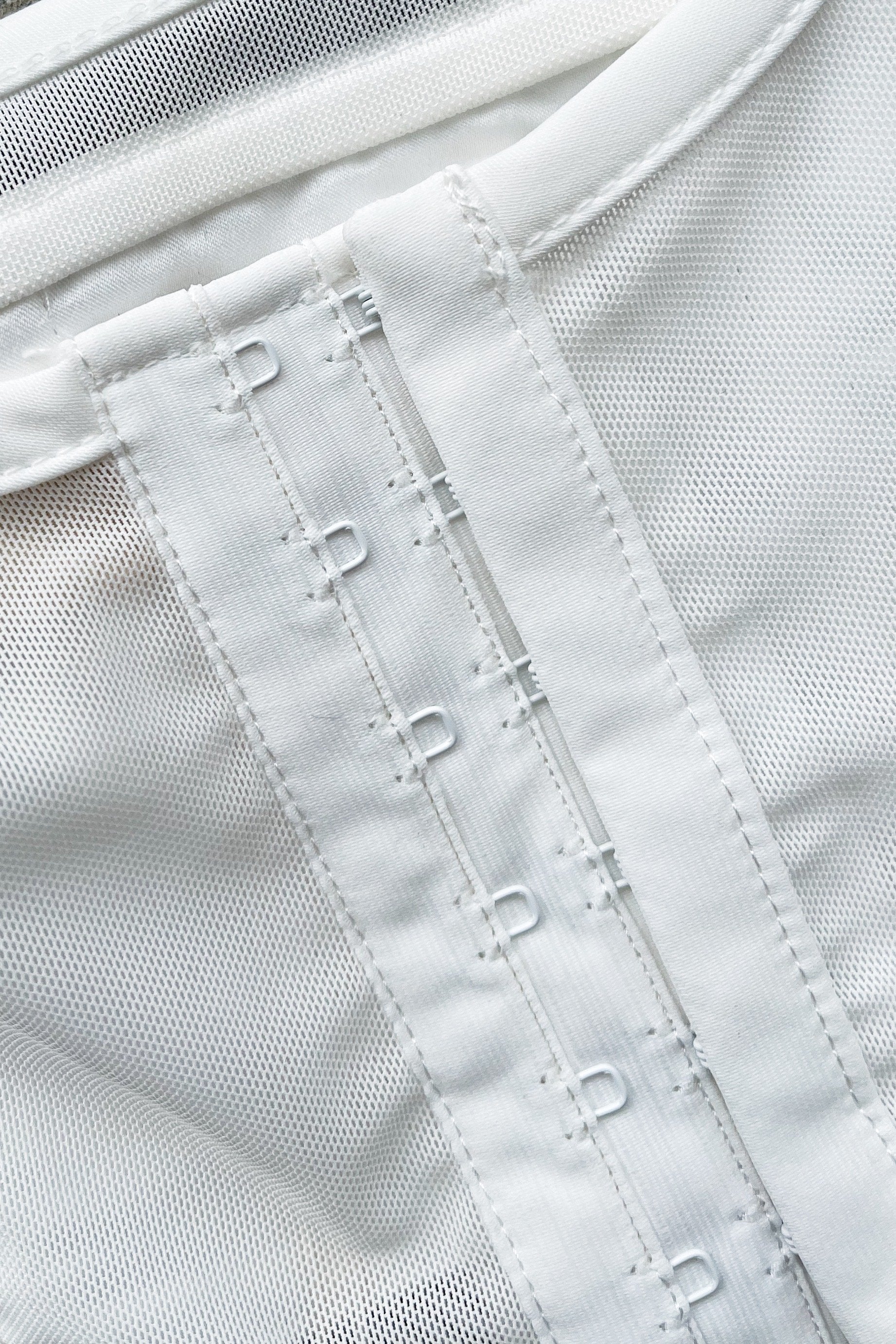 MESHKI Delaney Corset Bustier - White