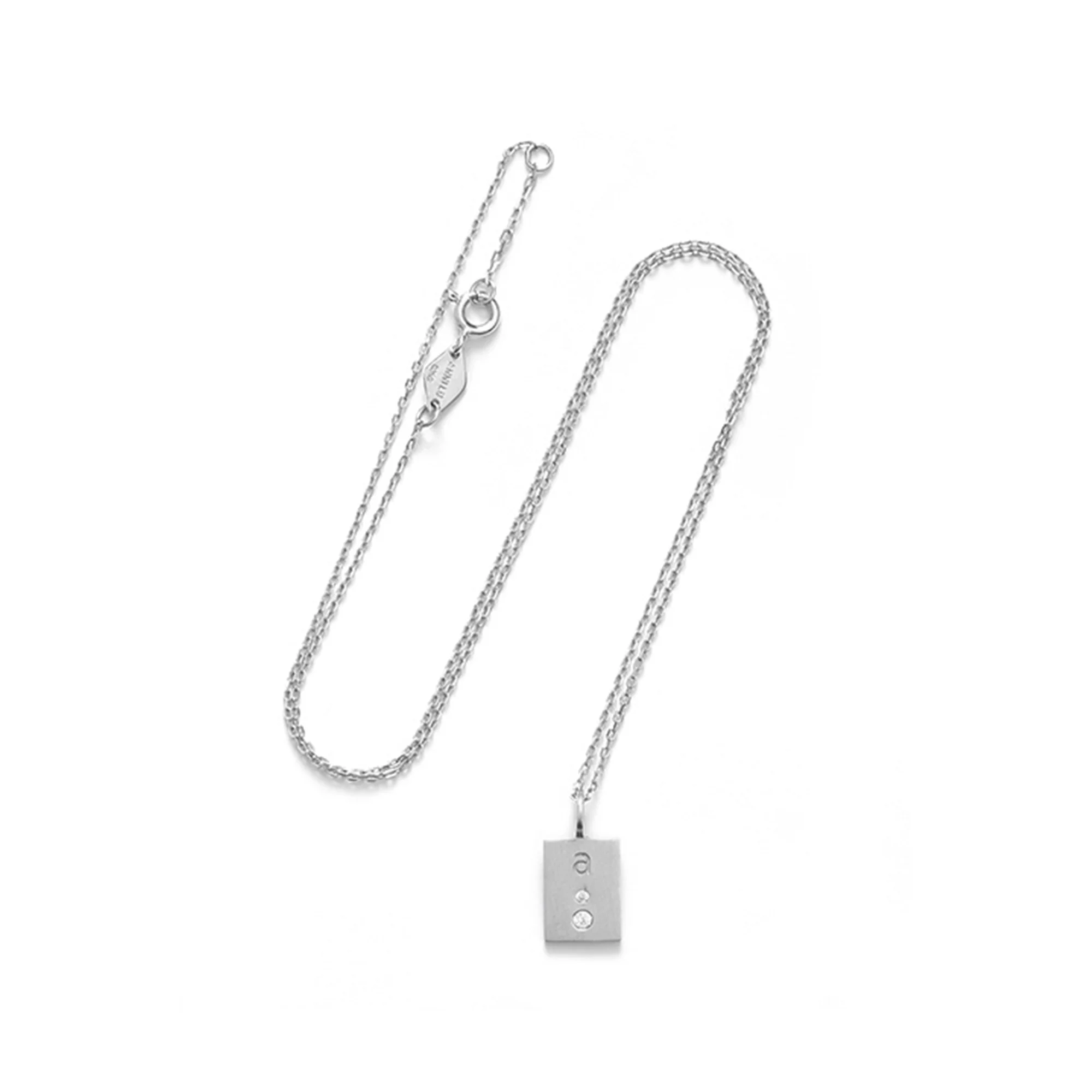 Cross Chain Necklace - Silver
