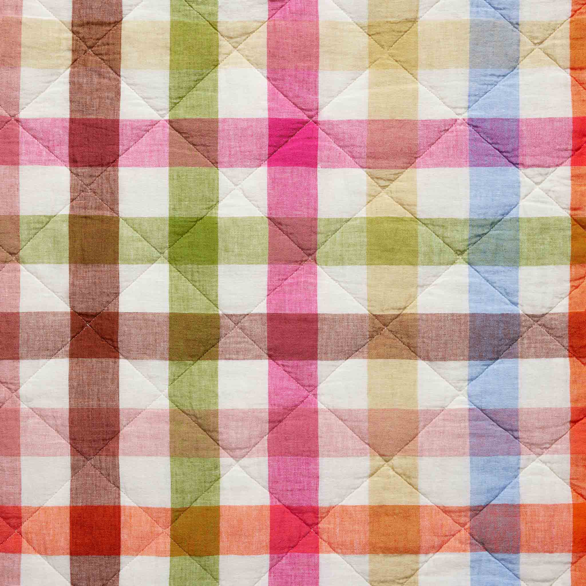 Linen Quilted Shams - Last Call